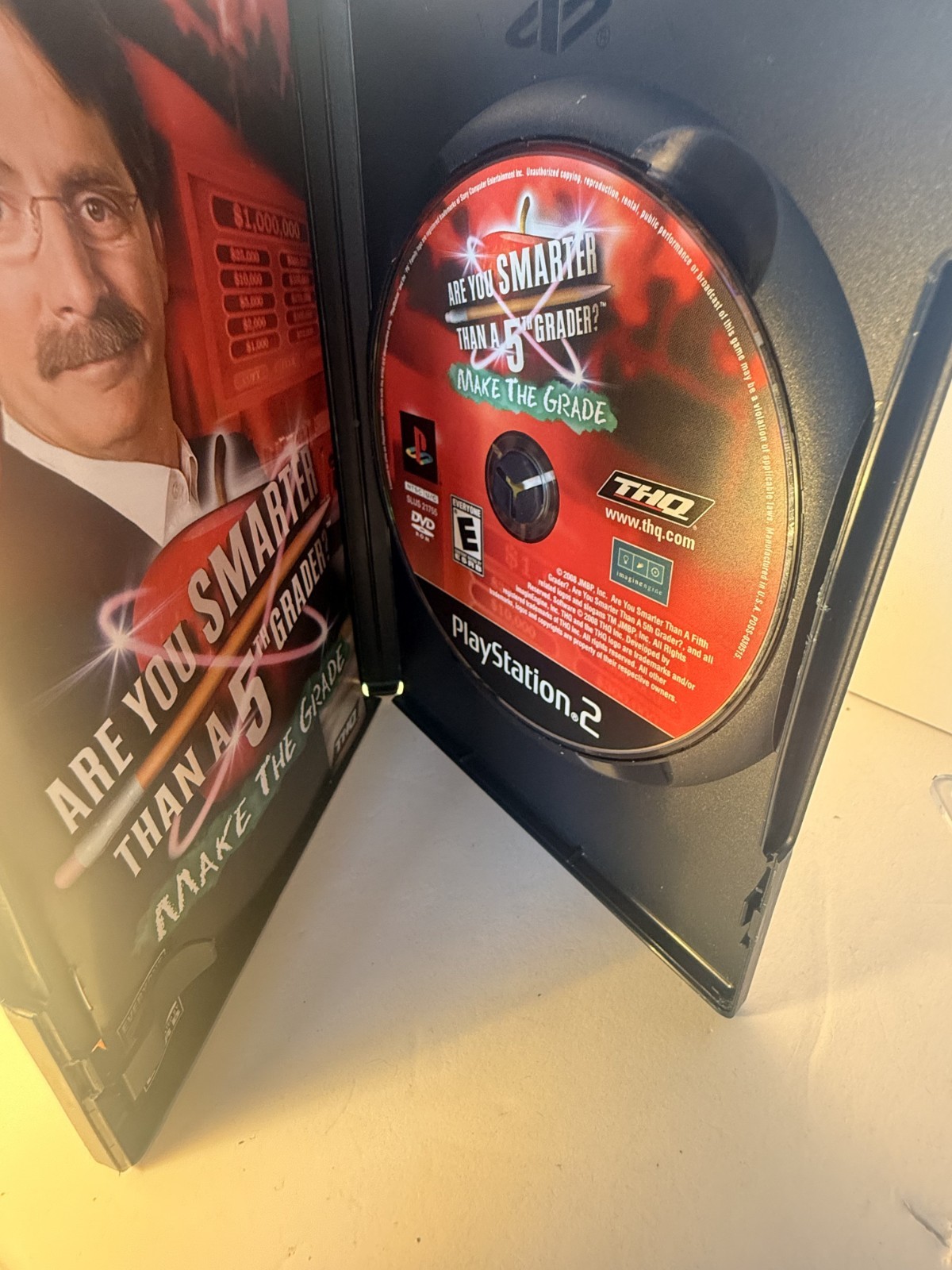 Are You Smarter Than a 5th Grader – PlayStation 2 PS2 Complete in Box *Tested*