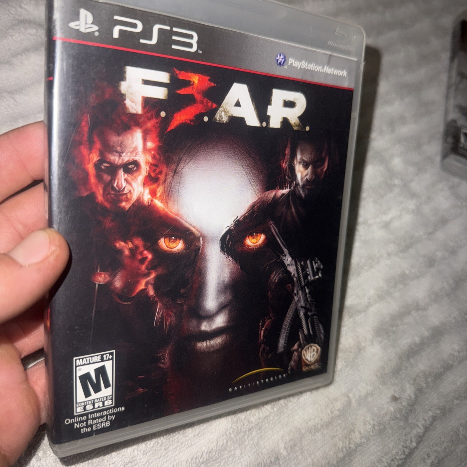 F.E.A.R. 3 (Sony PlayStation 3, 2011) Near Mint Condition Disc But No Manual