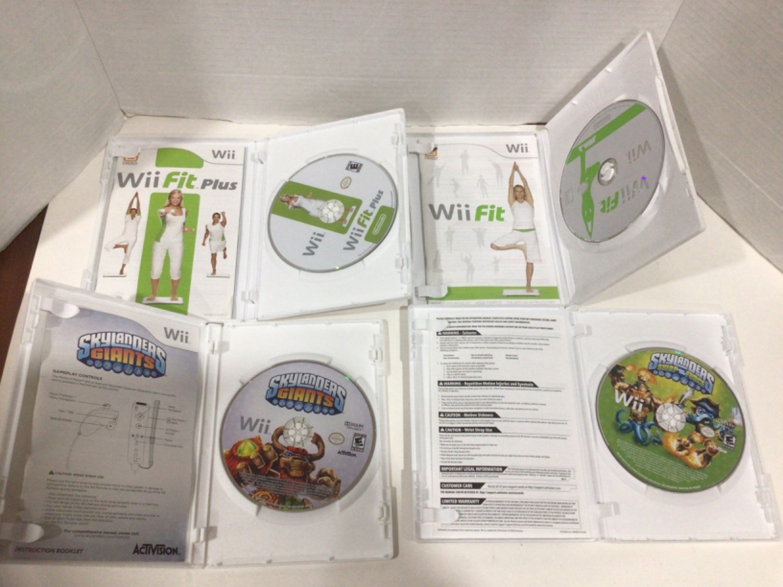 Nintendo Wii Game Lot of 12 Lego Just Dance Skylanders