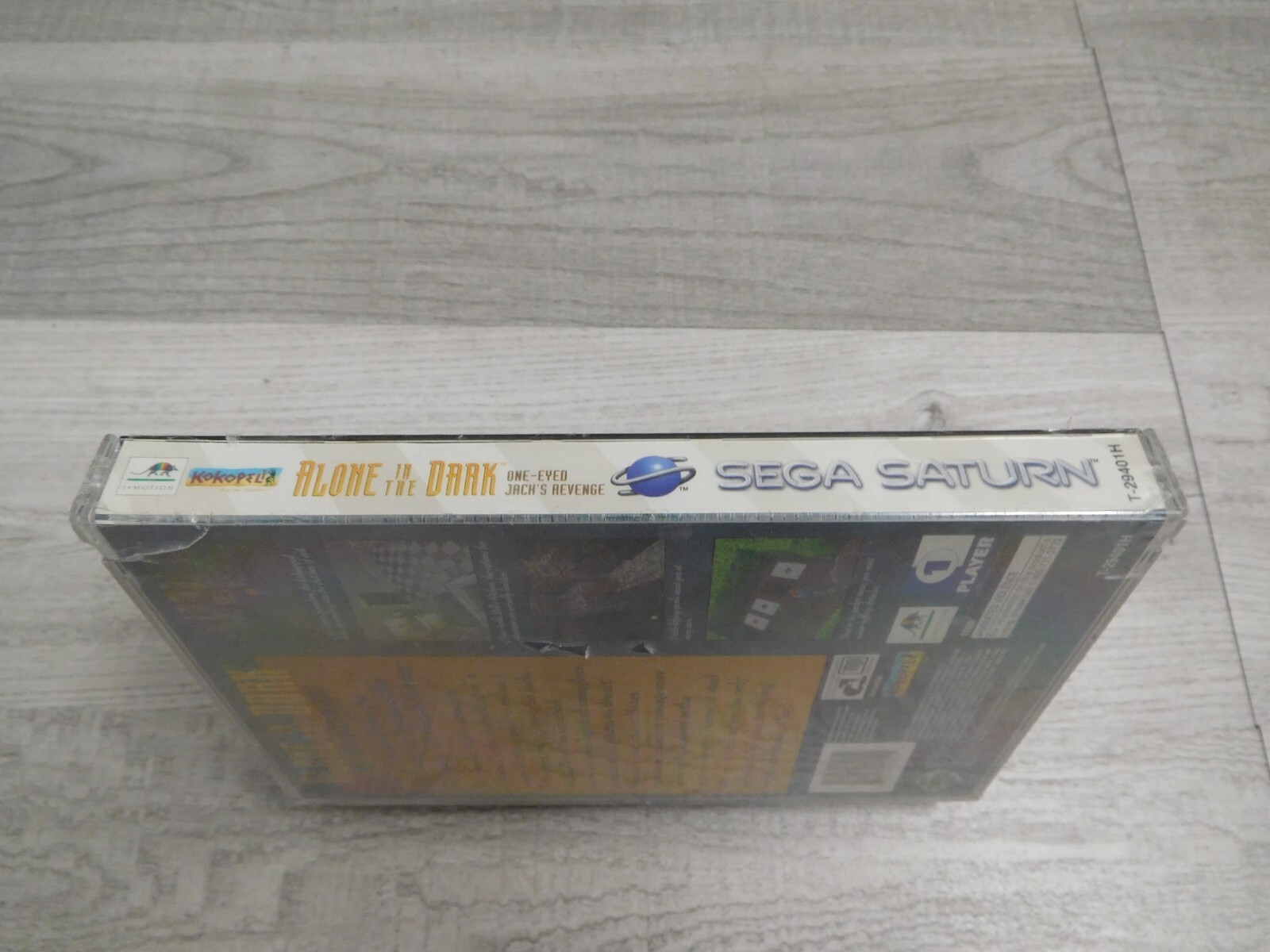 NEW SEALED Authentic Alone In The Dark One Eyed Jack’s Revenge Sega Saturn 1996