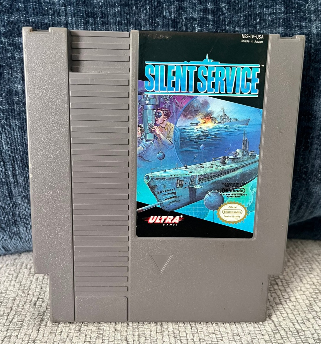 Silent Service (Nintendo Entertainment System, 1989) Tested and Working!