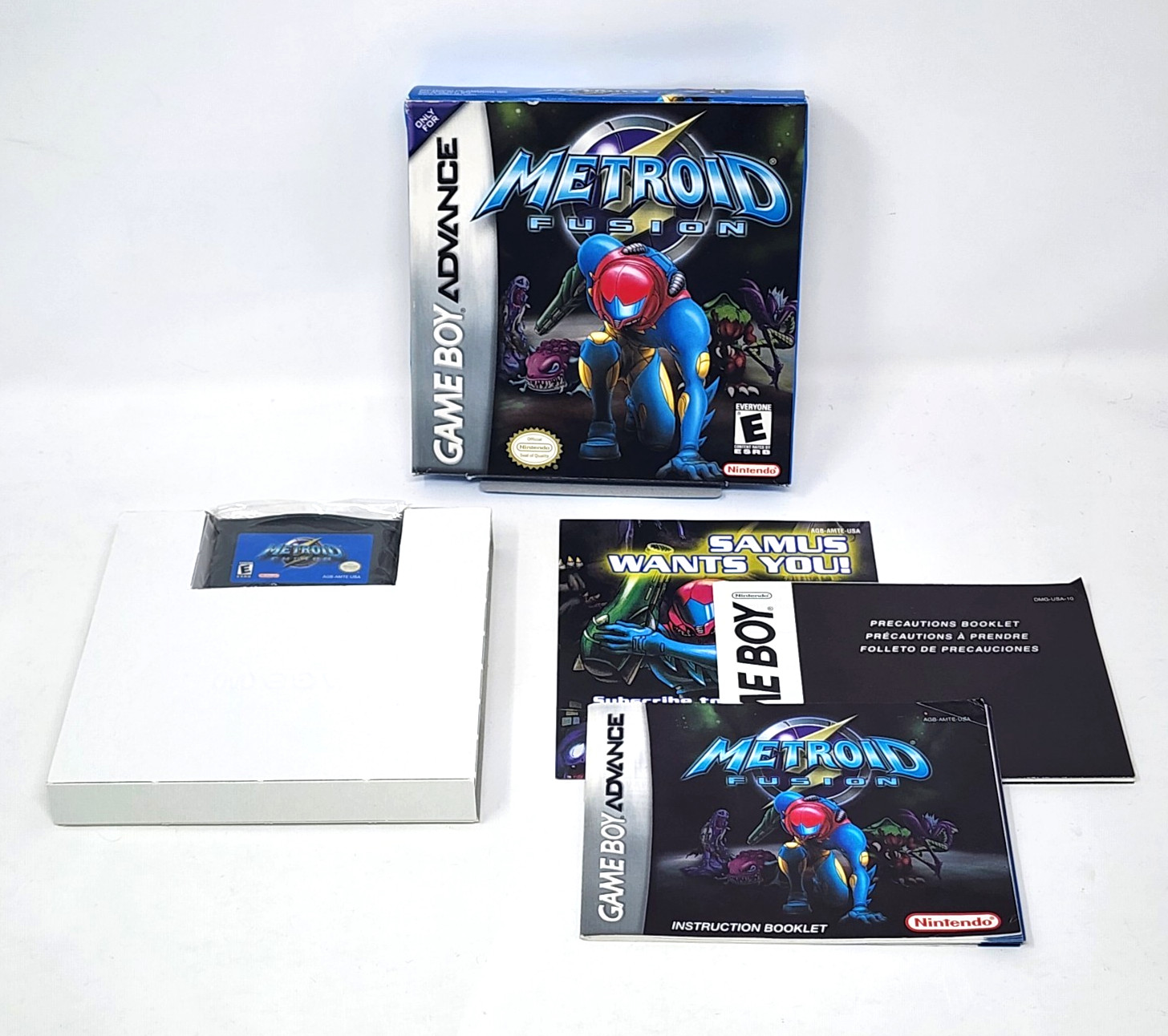 Metroid Fusion (Nintendo Game Boy Advance) Authentic CIB Complete – TESTED