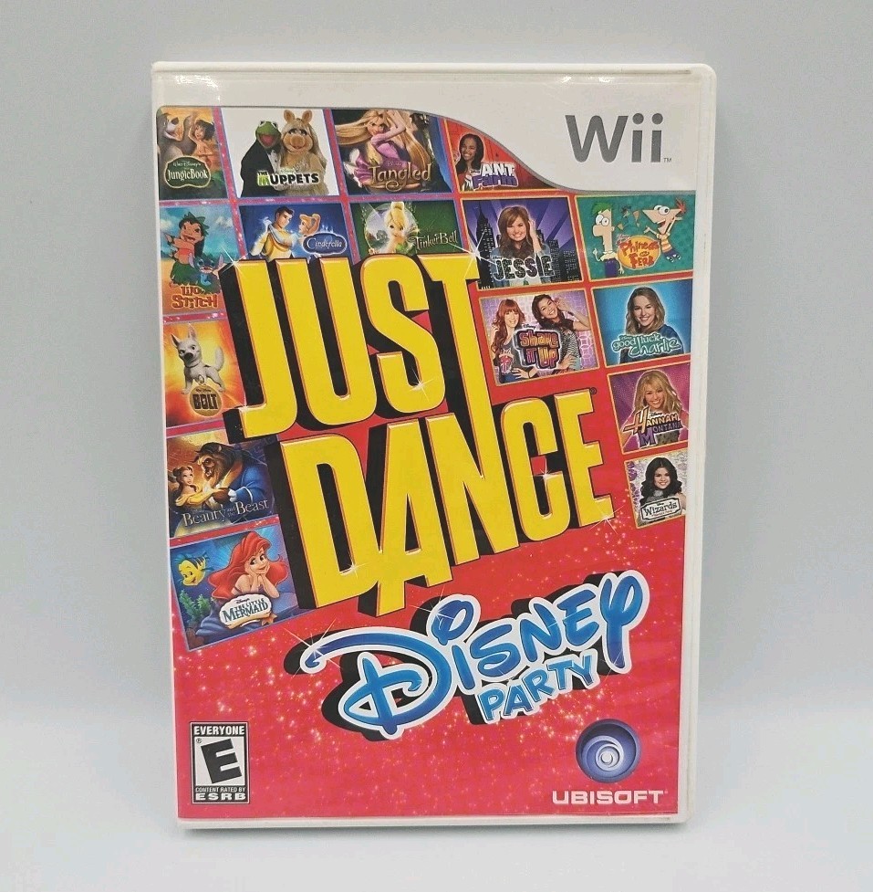 Just Dance Disney Party Nintendo Wii, 2012 In EUC CIB Ubisoft