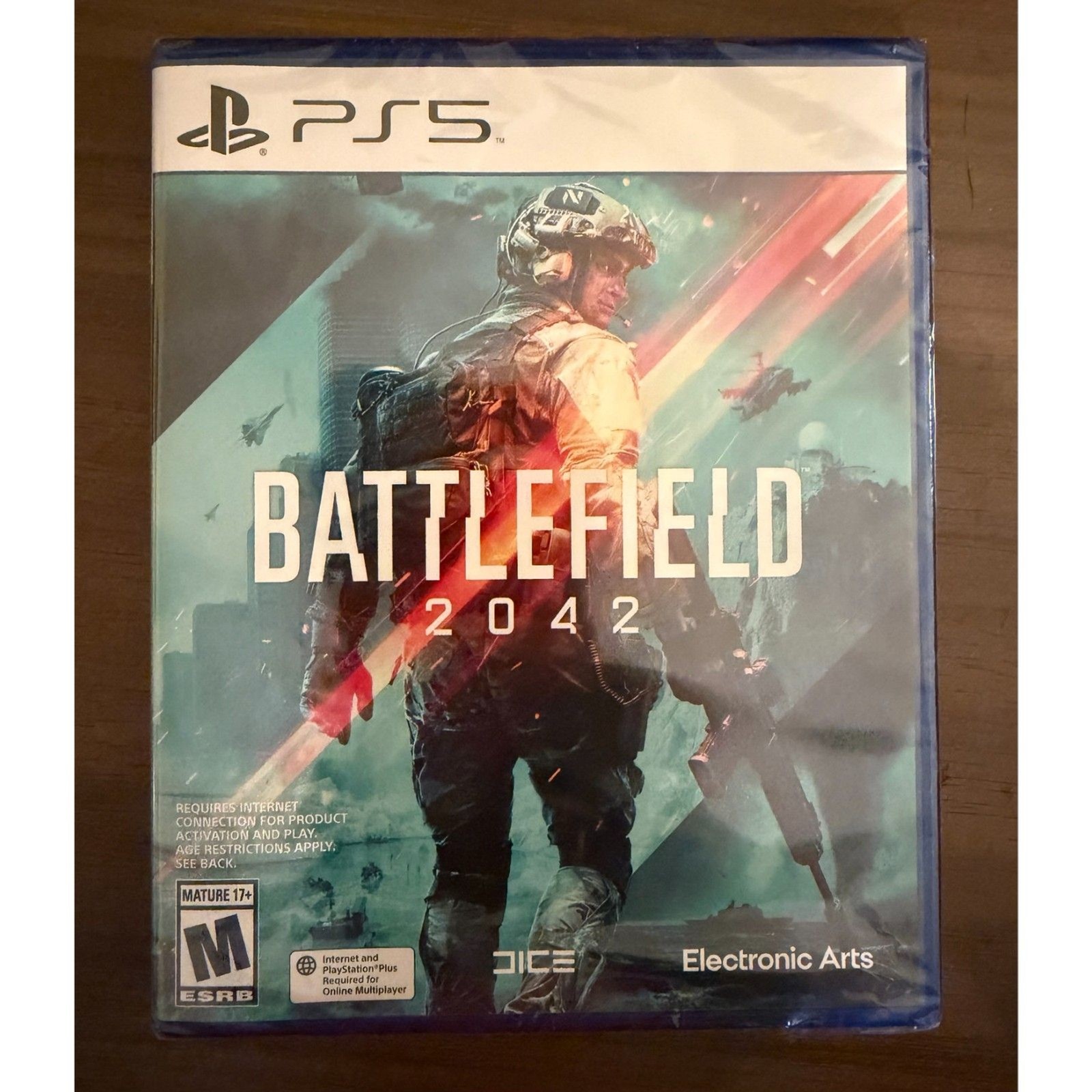 PS5 Electronic Arts Battlefield 2042 Multiplyr Online Play Internet Required NEW