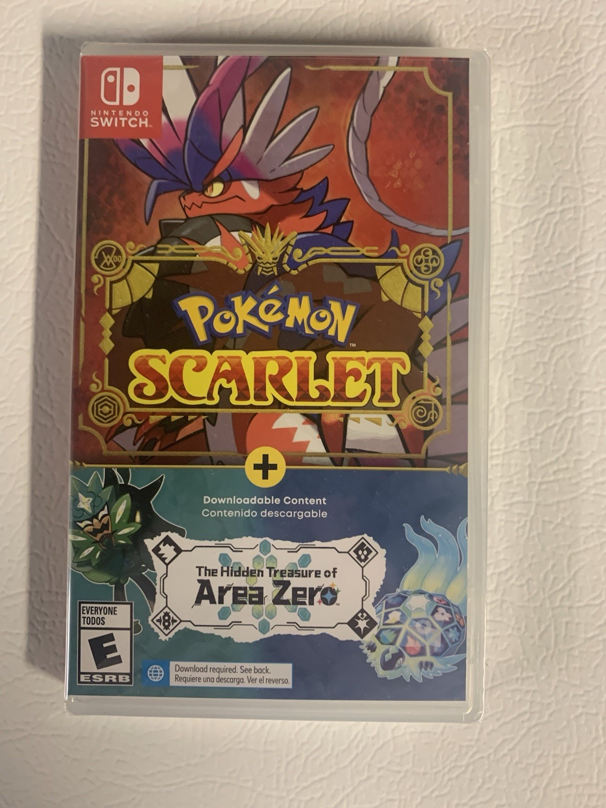 Pokemon Scarlet Hidden Treasure Of Area Zero 004 Revision Nintendo Switch New