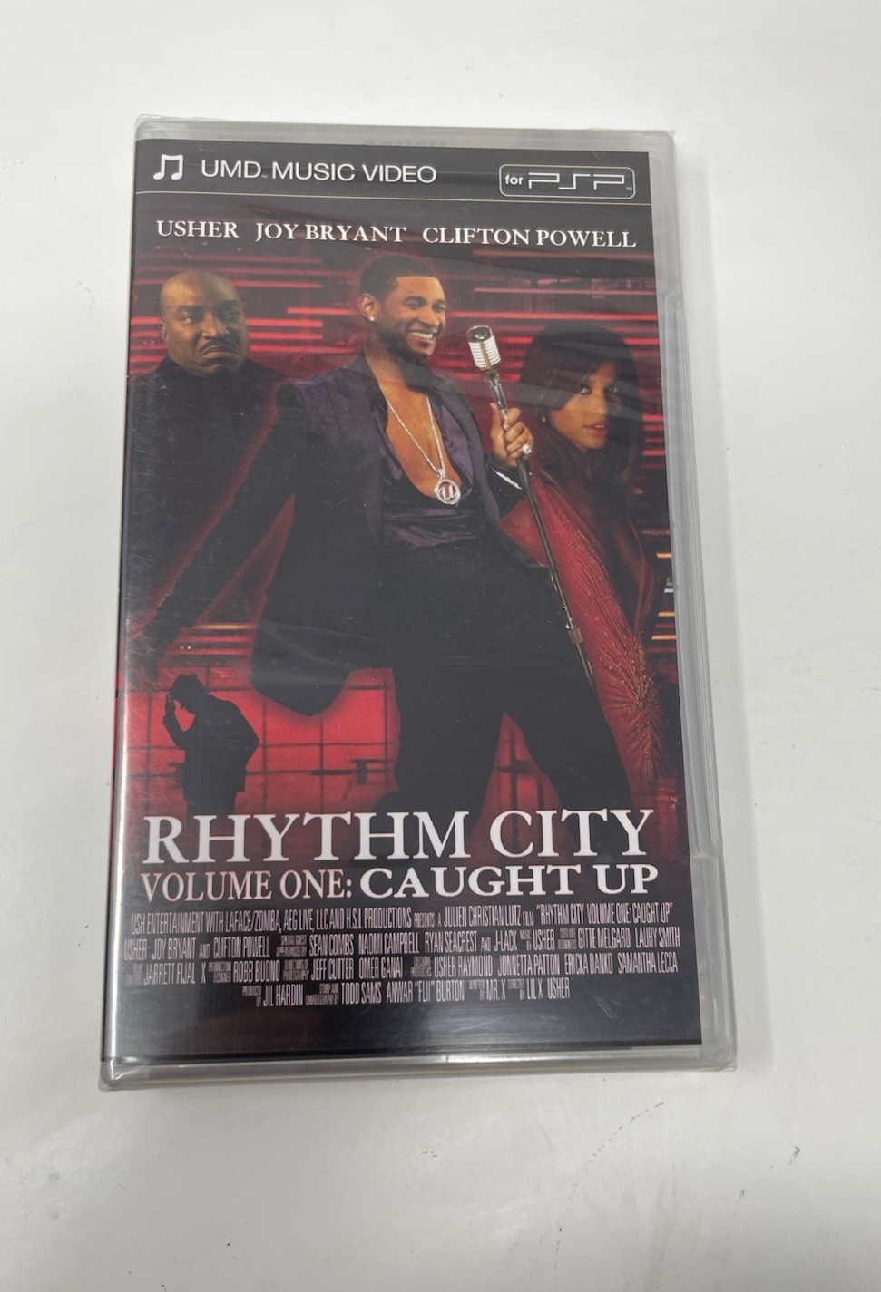 PSP “RARE” Usher: Rhythm City Volume 1 Caught Up (UMD-Music Video) New SEALED