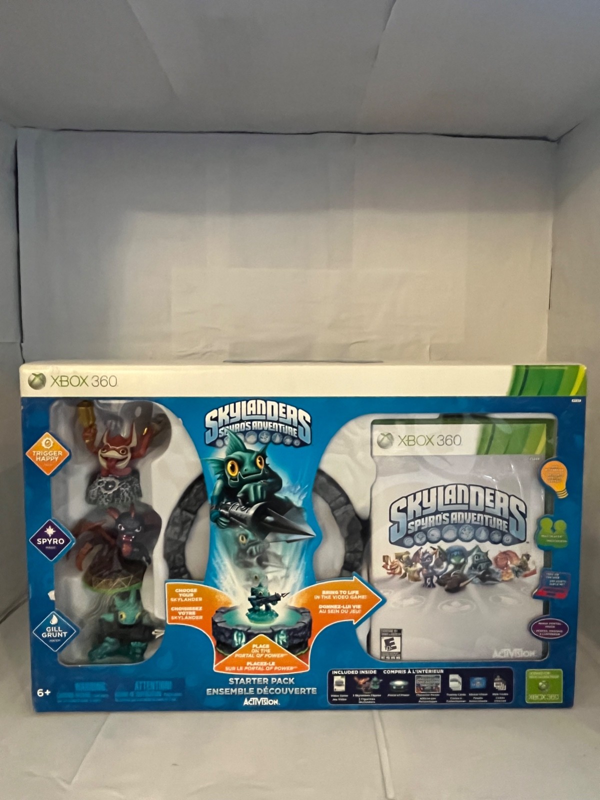 Skylanders, Spyro’s Adventure Starter Pack for Xbox 360, Activision- Used, 2011