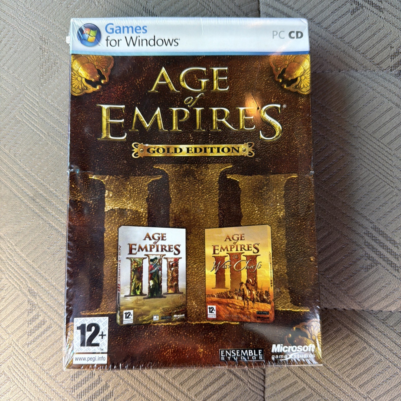 Age of Empires III 3 Gold Edition PC Sealed