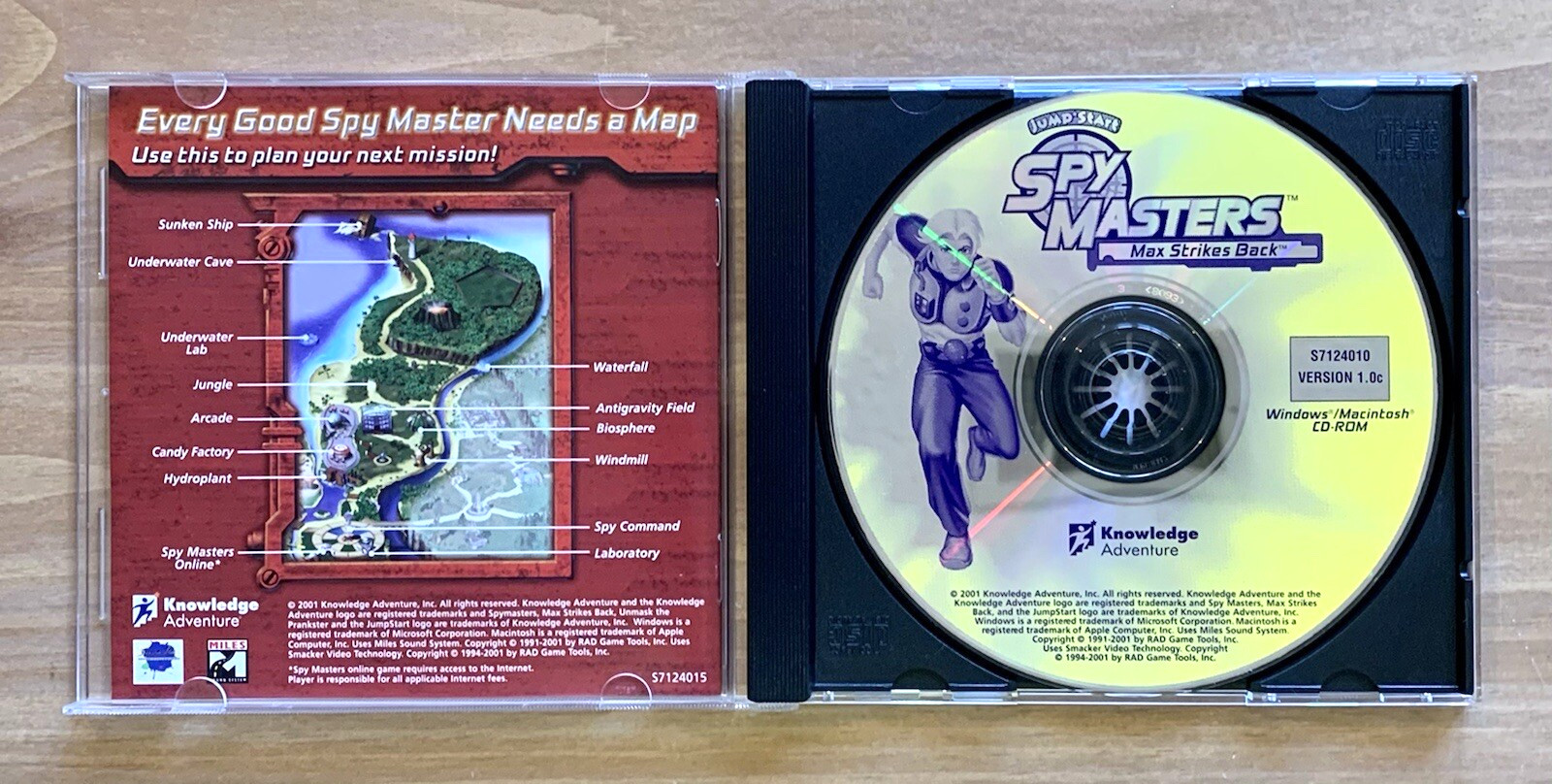 CD-ROM ~ Spy Masters: Max Strikes Back ~ Jump Start ~ Ages: 7-11 ~ E ~ !L🟠🟠K!