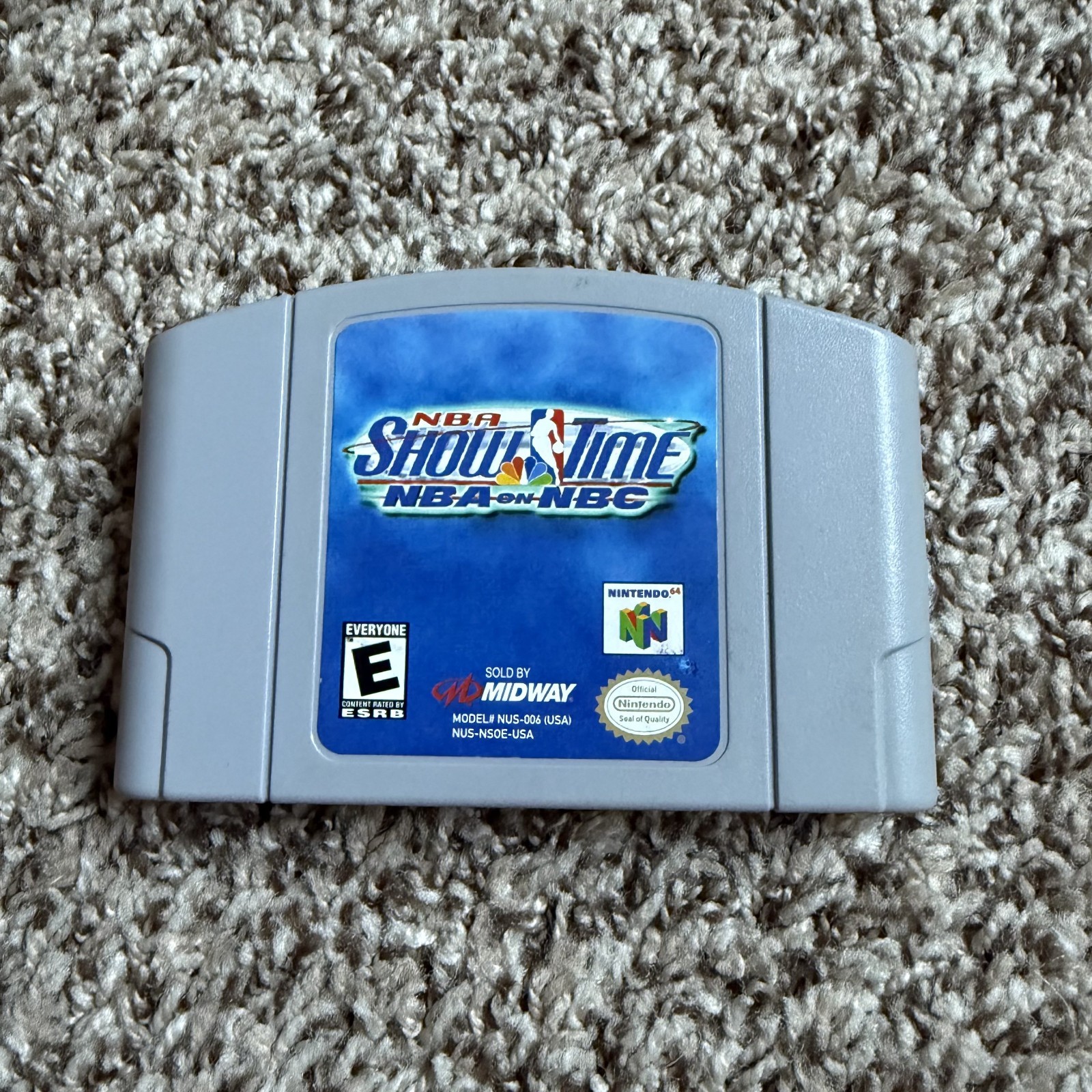 Midway NBA Showtime: NBA on NBC Nintendo 64 N64 Multiplayer – Tested Works