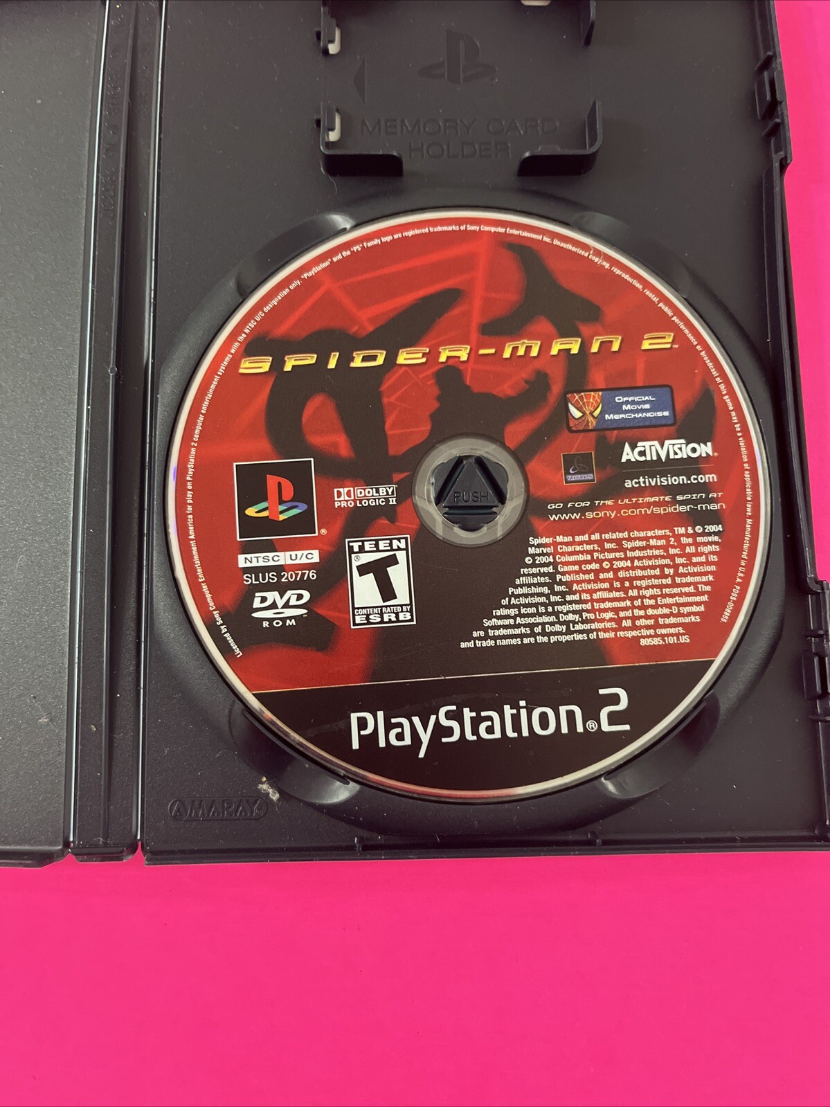 Spider-Man 2 (PlayStation 2, 2004) PS2 Black Label