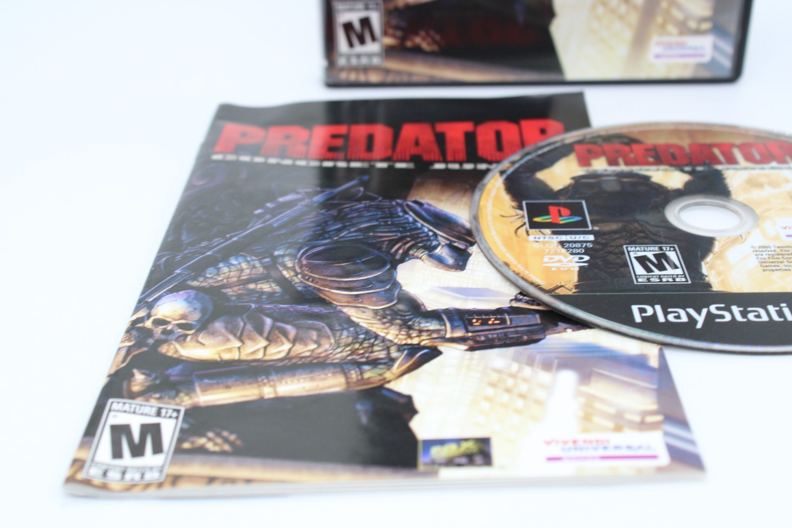 Refurbished PS2 Predator Concrete Jungle Complete CIB Excellent Mint Clean BL