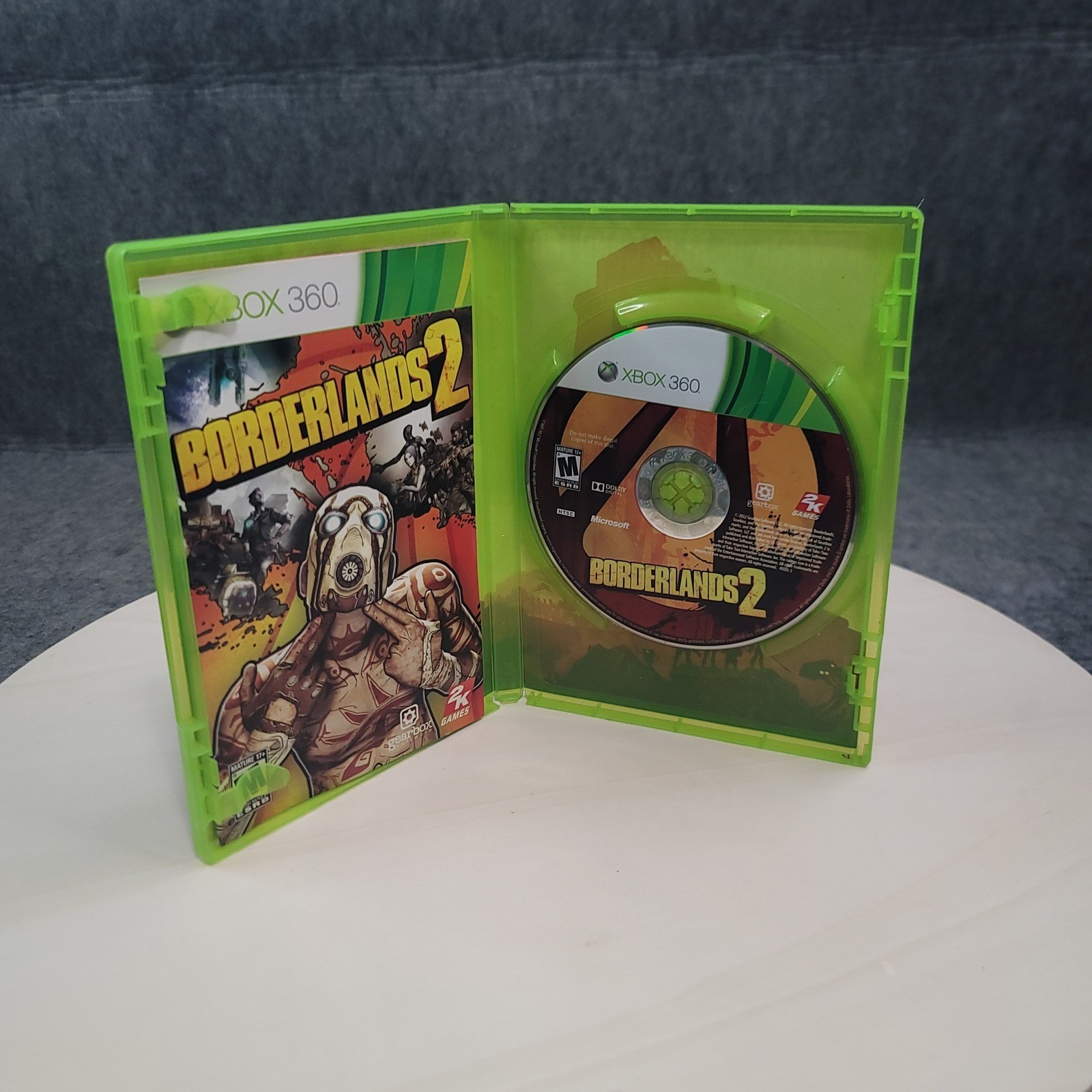 Xbox 360 Borderlands 2 Standard Edition NTSC Physical Disc CIB