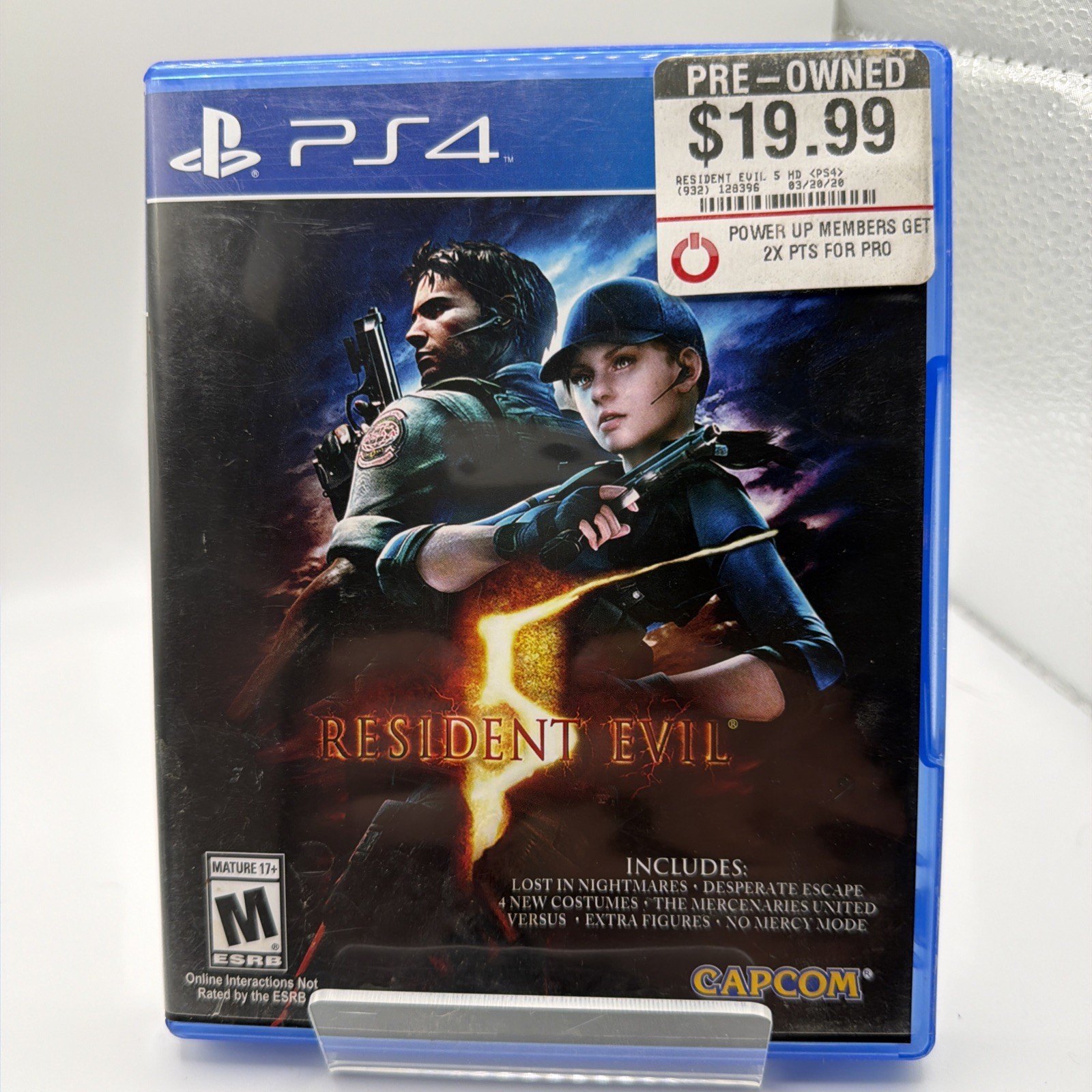 Resident Evil 5 (Sony PlayStation 4, 2016)