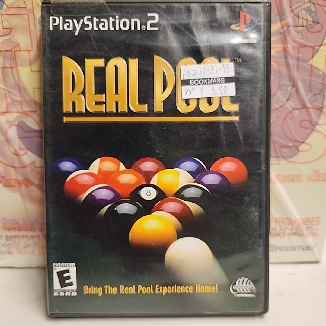 Billiards: Real Pool for Playstation 2 PS2 CIB Black Label