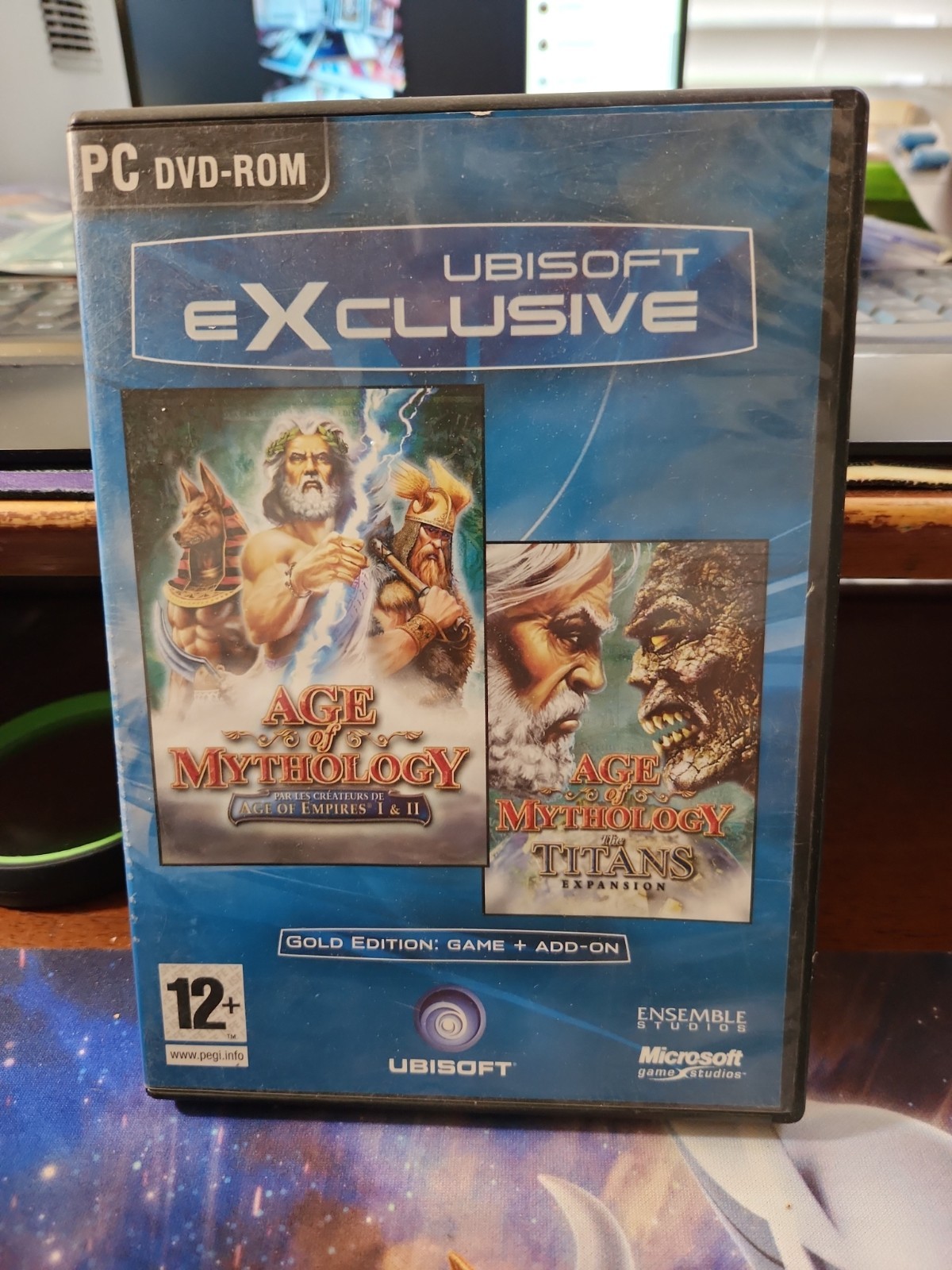 Age of Mythology Gold Edition + Add On (DVD-ROM, 2003) Ubisoft Exclusive