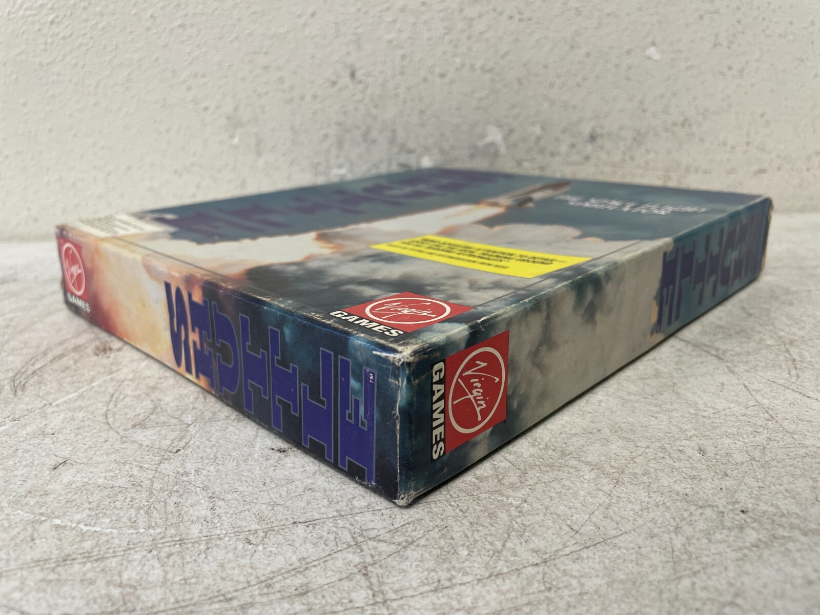Shuttle Space Flight Simulator Ibm Vintage Pc Virgin Games 3.5″ Disk