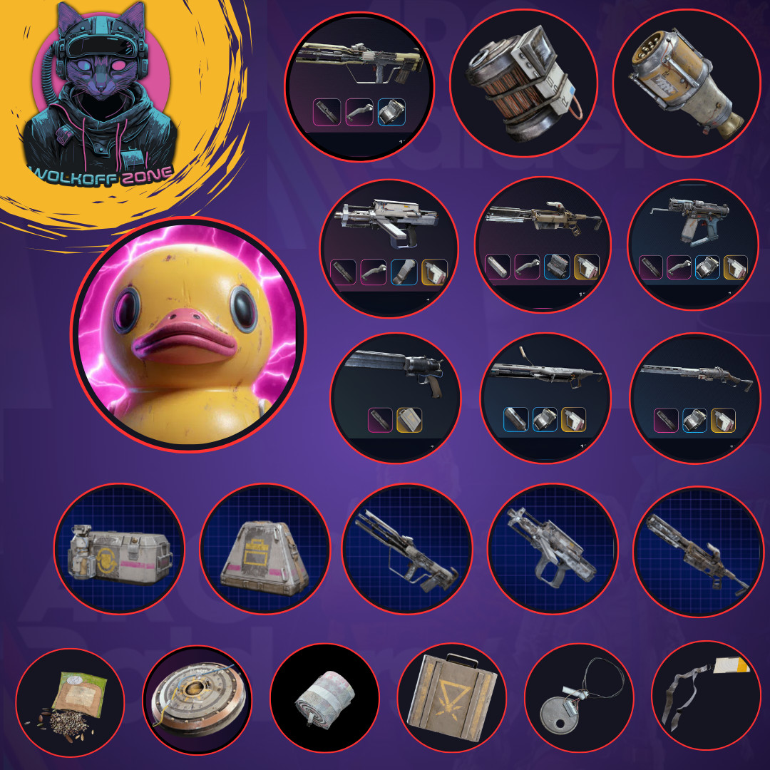 Arc Raiders☣️Weapons,Blueprints,Items,Augments,Keys,Coins☣️ALL YOU NEED☣️