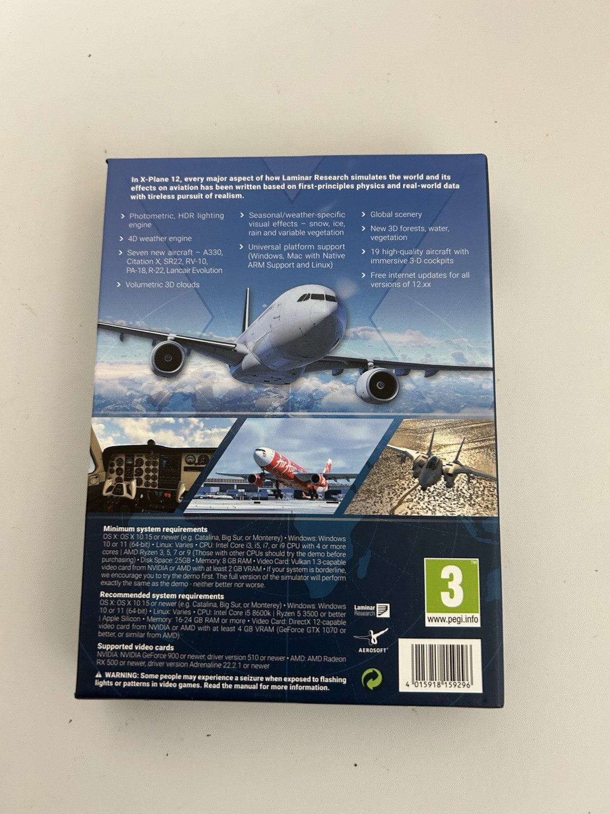X-Plane 12 Flight Simulator Global For Windows, Mac, Linux COMPLETE