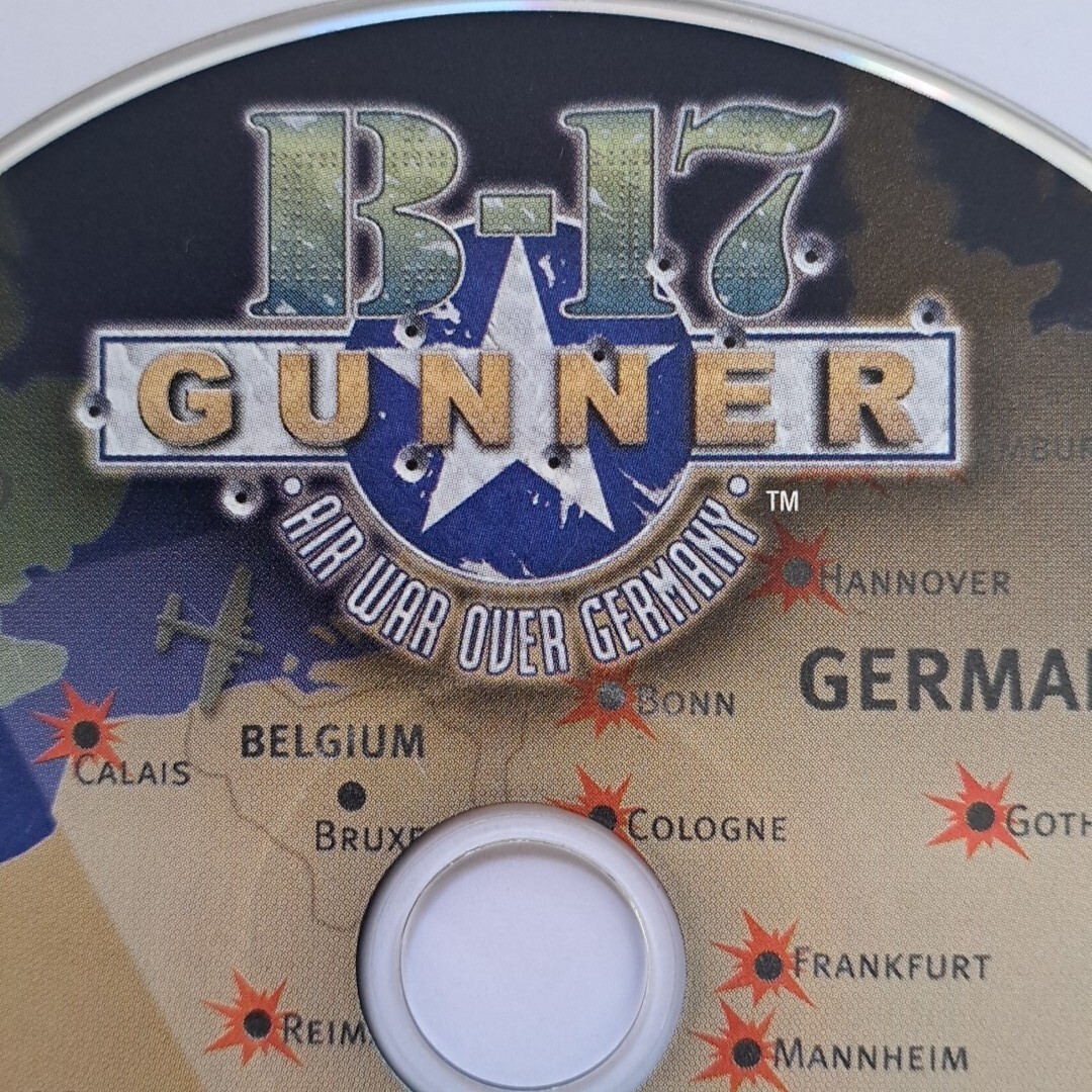 Infogrames B-17 GUNNER Air War Over Germany PC CD-ROM 2001 REPLACEMENT DISC ONLY