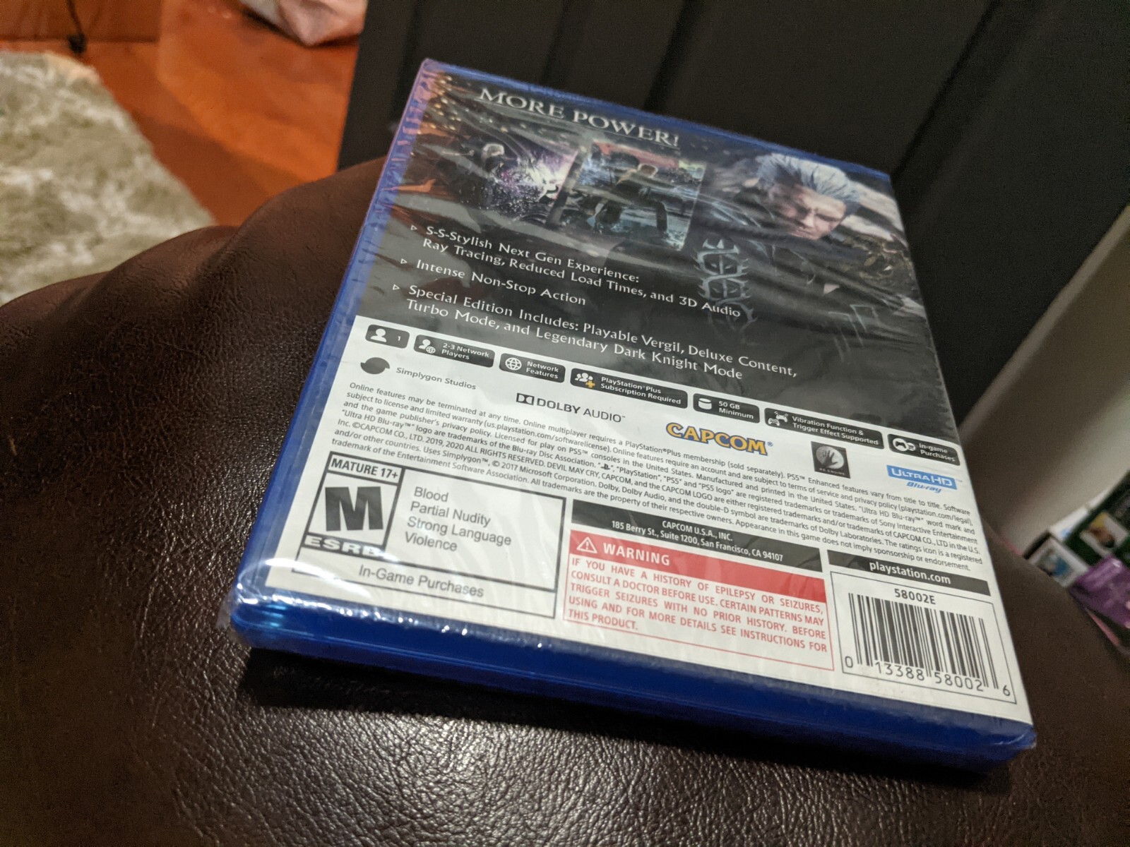 Devil May Cry 5 Special Edition – Sony PlayStation 5 PS5 Capcom Game New Sealed