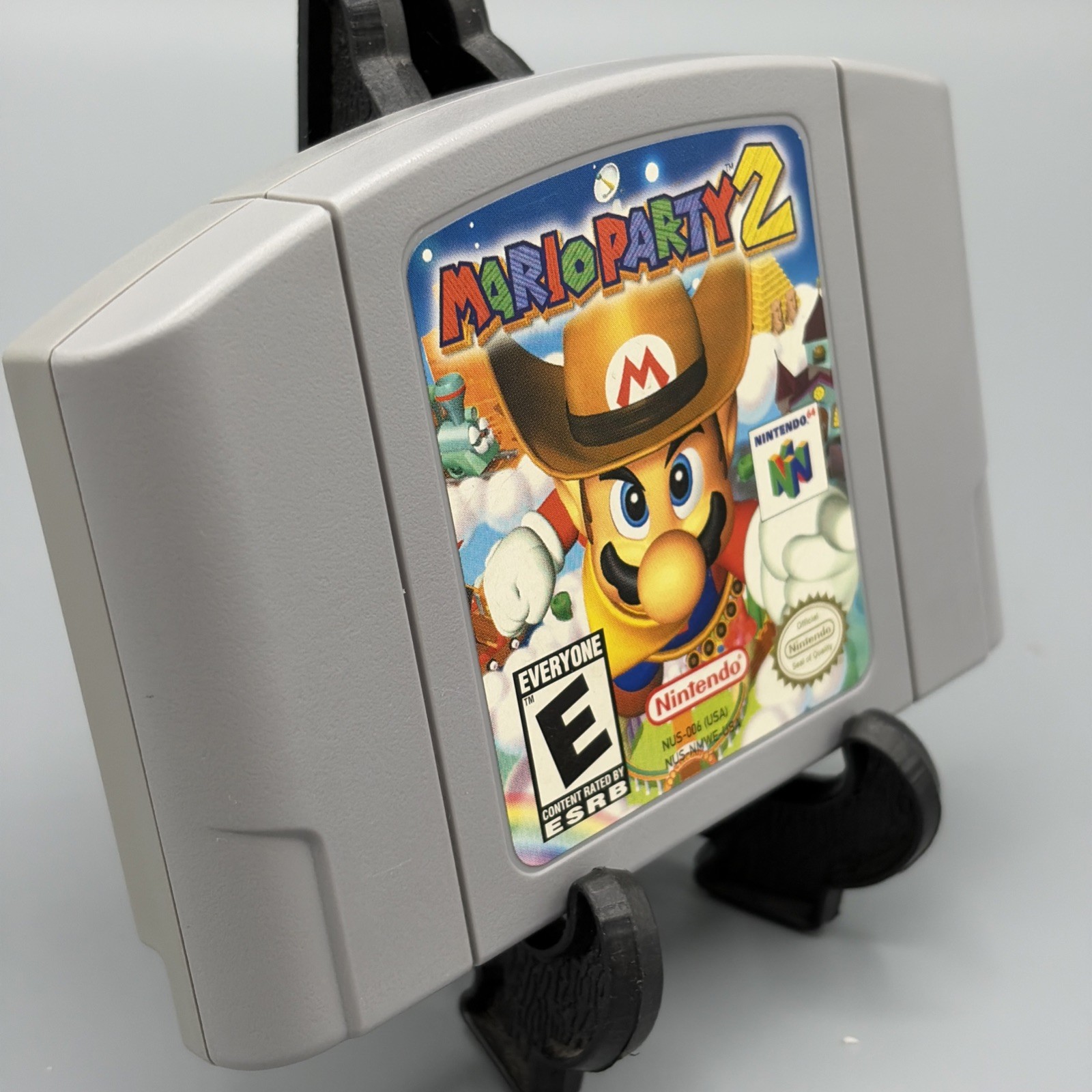 Mario Party 2 (Nintendo 64, 2000) N64 Authentic💯Cleaned & Tested ✅ Mint💎💎