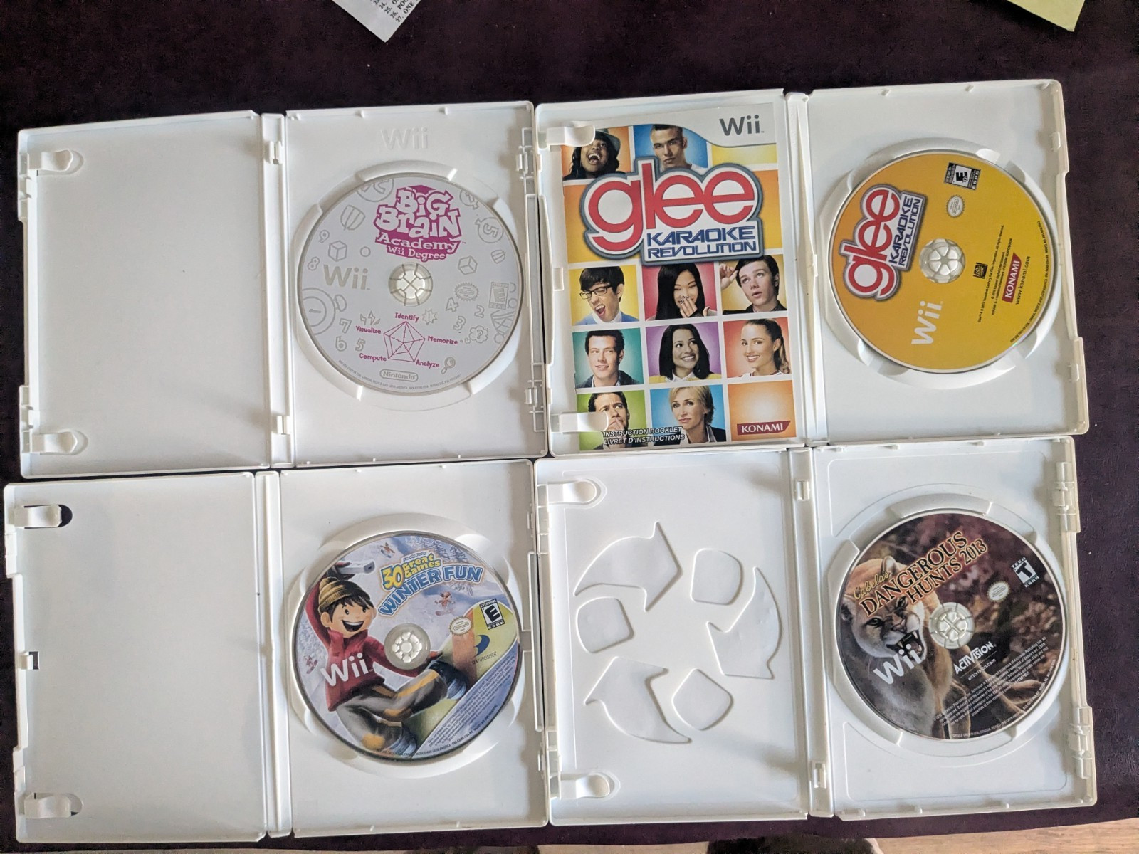 Nintendo Wii Video Games Pre-Owned lot of 8
