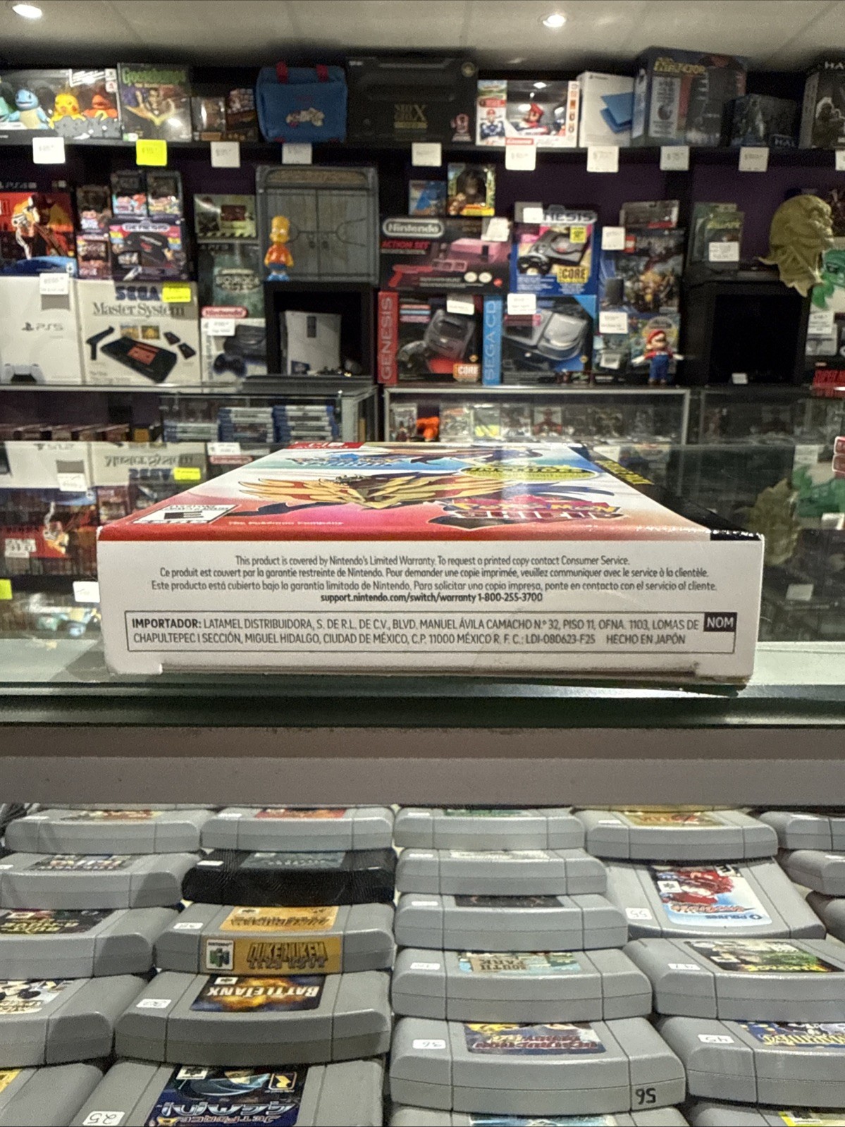 NEW! Pokémon Sword & Shield Double Pack – Nintendo Switch – Open Box Shield New
