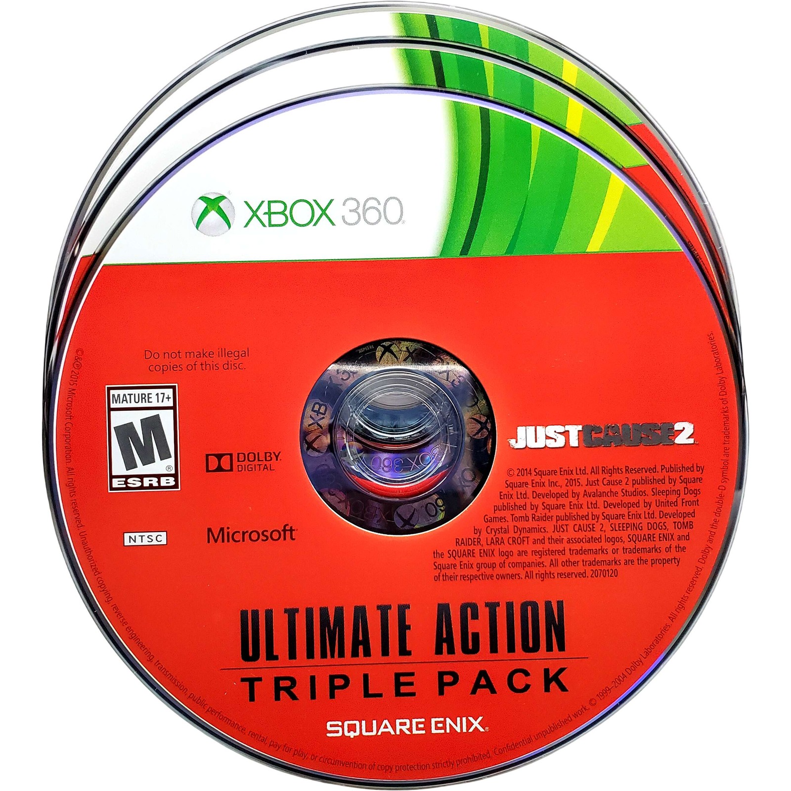 Ultimate Action Triple Pack – Microsoft Xbox 360 Tested 1Y Guarantee