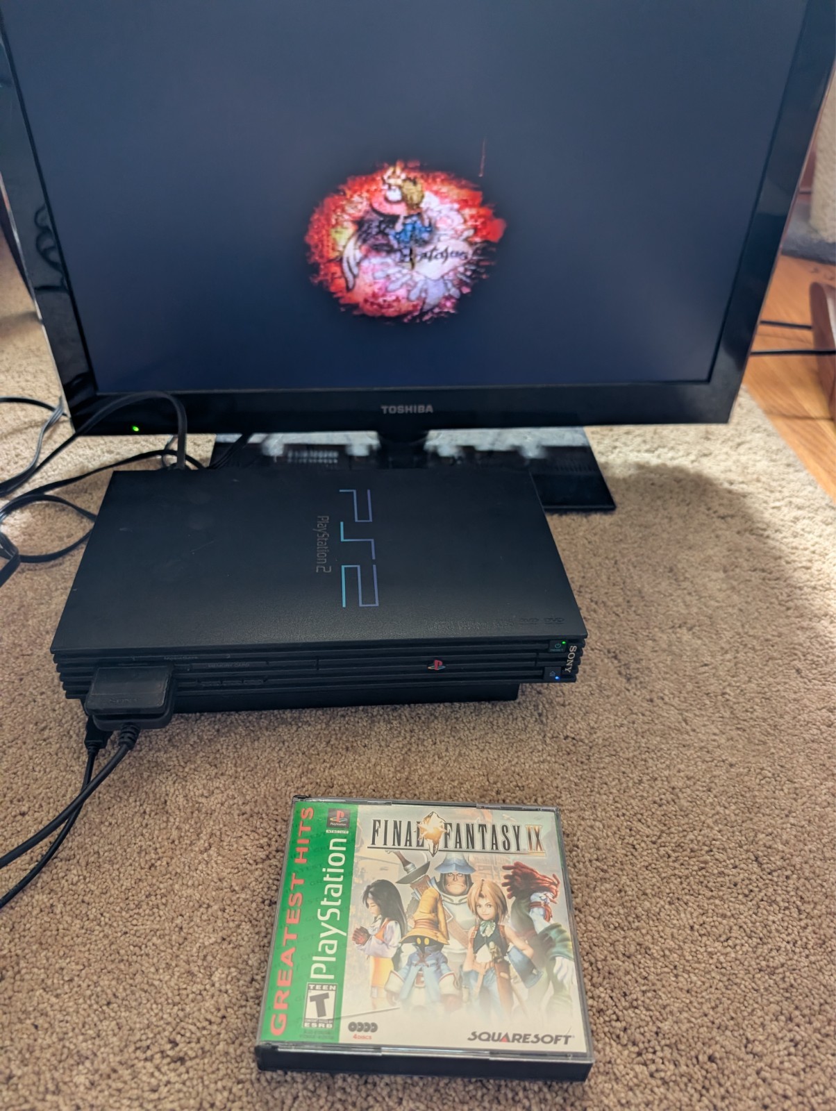 PS1 Final Fantasy IX 9 FFIX TESTED