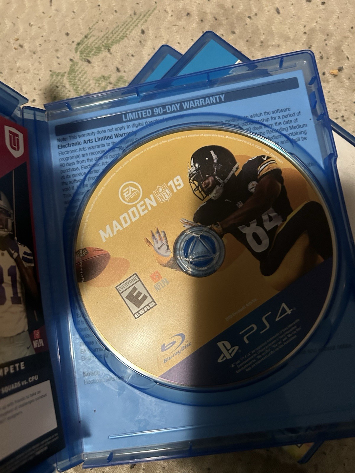 Lot Of 5 Sony PlayStation 4 Games/Discs W/ Cases: FarCry NHL,COD, Etc..
