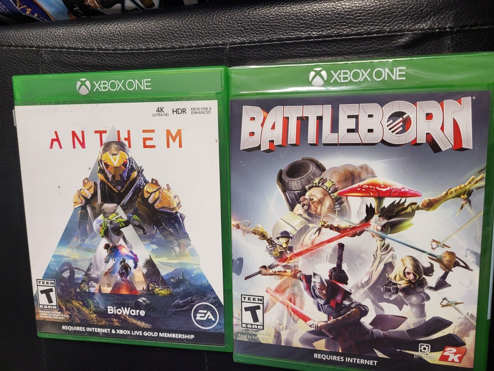 LOT OF 2: Battleborn [NEW, SEALED] +ANTHEM [USED/ INTERNET REQUIRED] XBOX ONE