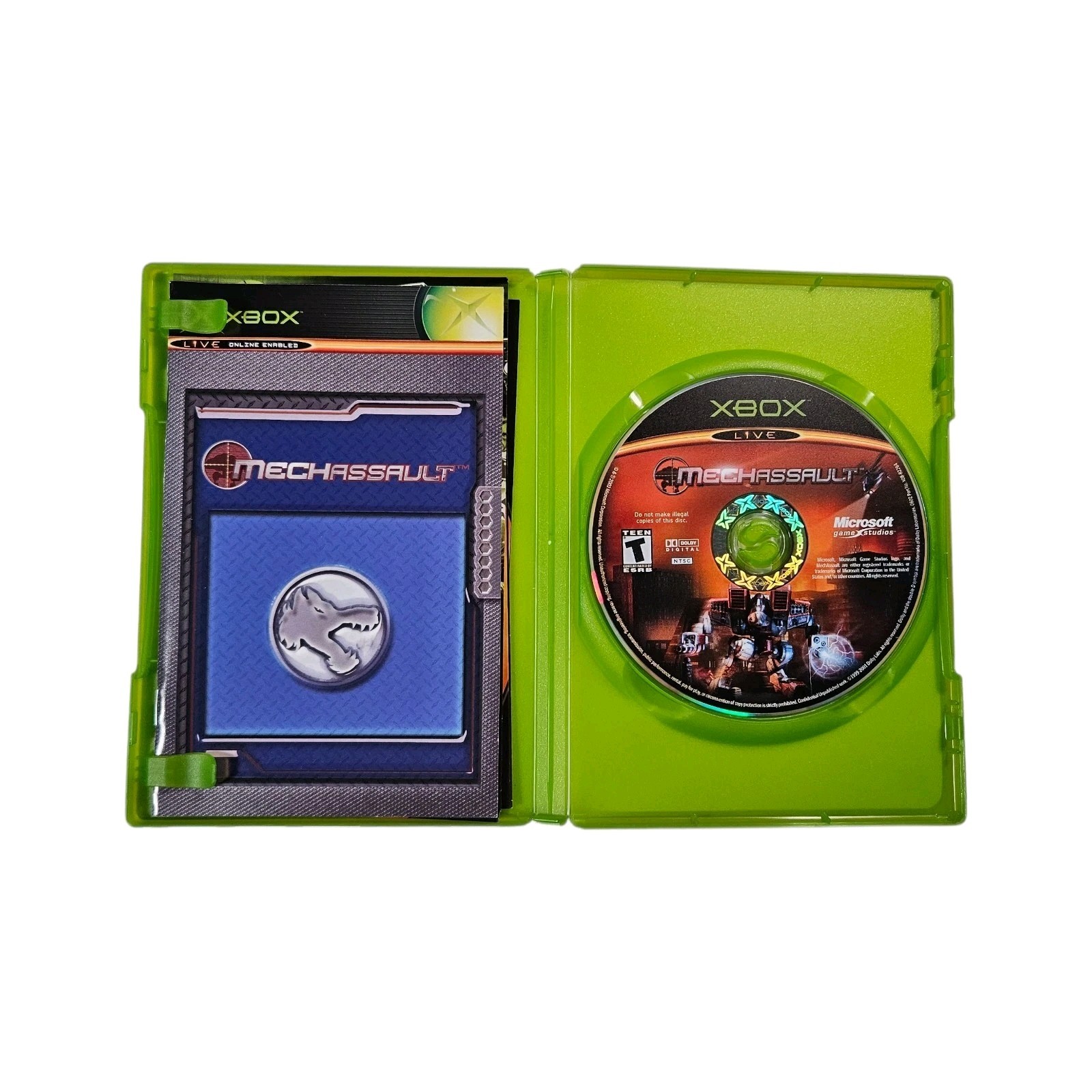 MechAssault (Microsoft Xbox, 2002) CIB