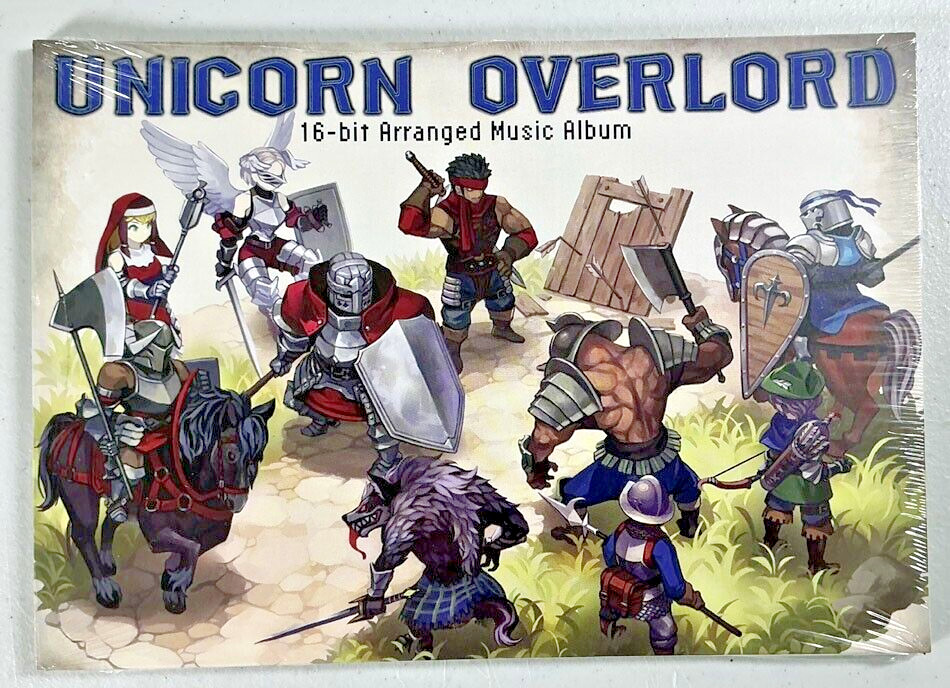 Unicorn Overlord Collector’s Monarch Edition 16-bit Music Album 2 CD – NEW