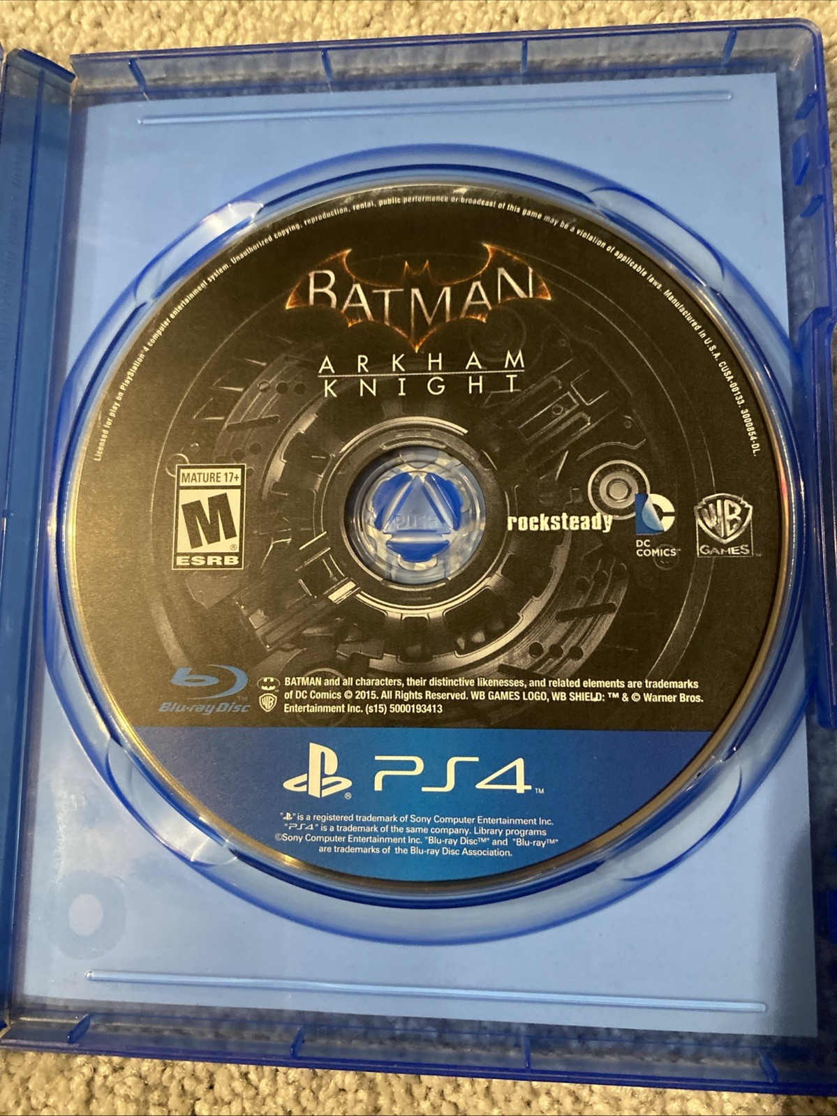Batman: Arkham Knight (PlayStation 4, 2015)