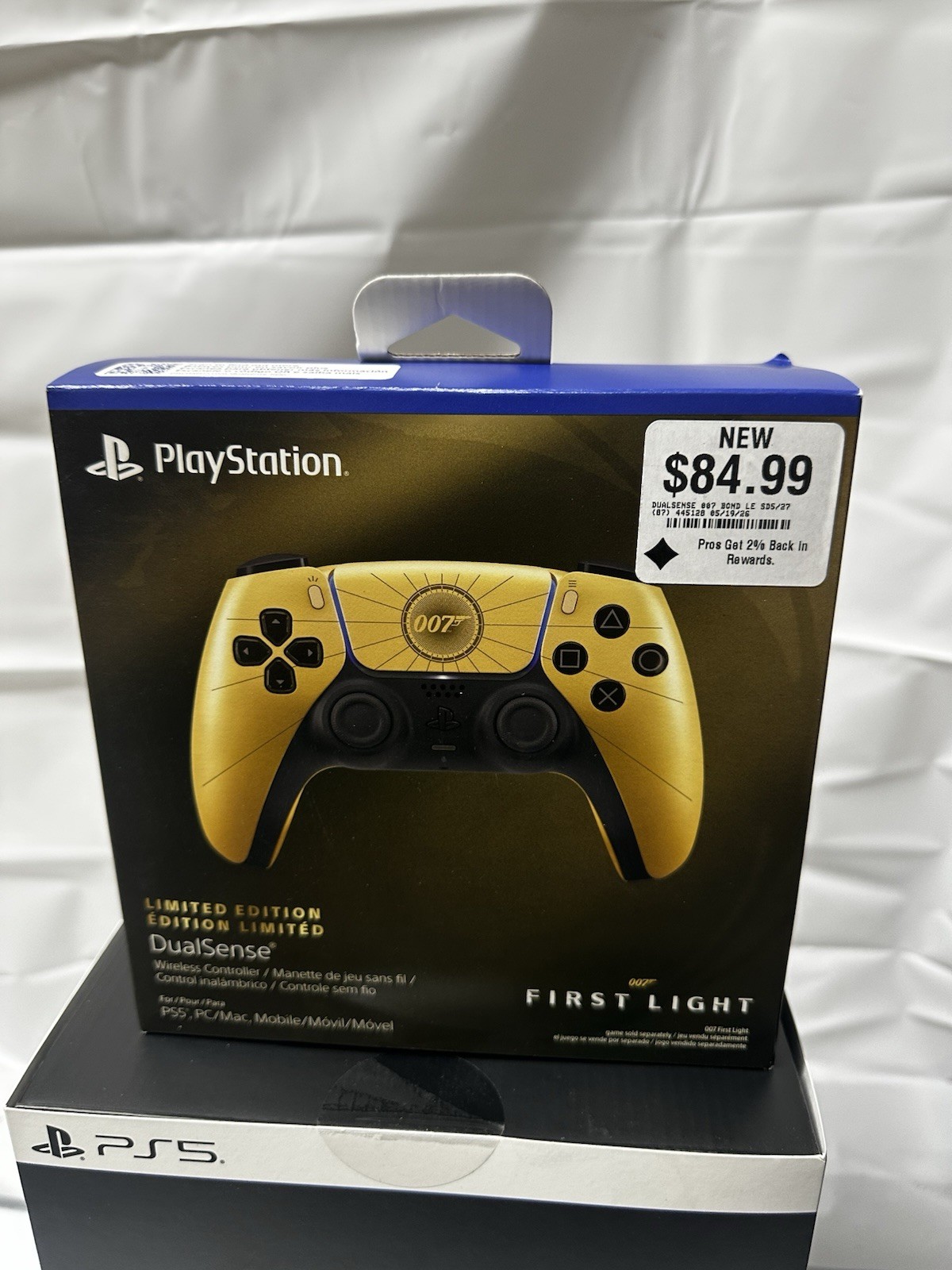 007 First Light Collectors Edition PlayStation 5 James Bond, Ps5 Controller 007