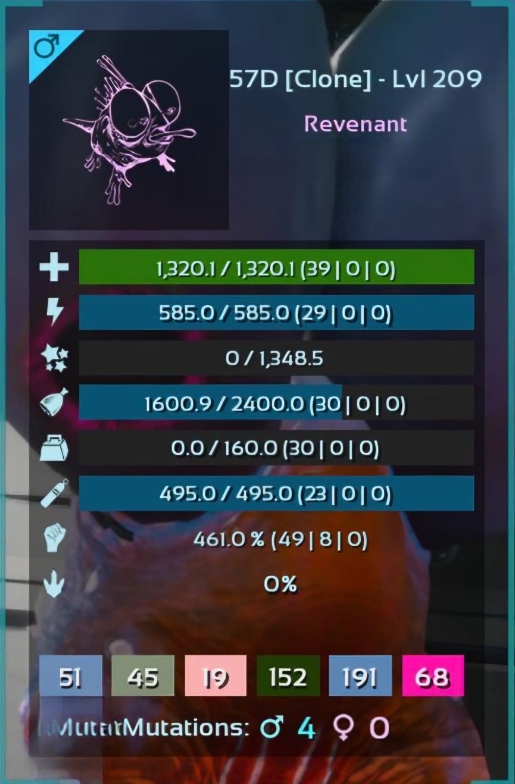 Ark Ascended Breeding: Gloon Clone [57 Pts Melee]-Asa-Pve-Official Crossplay