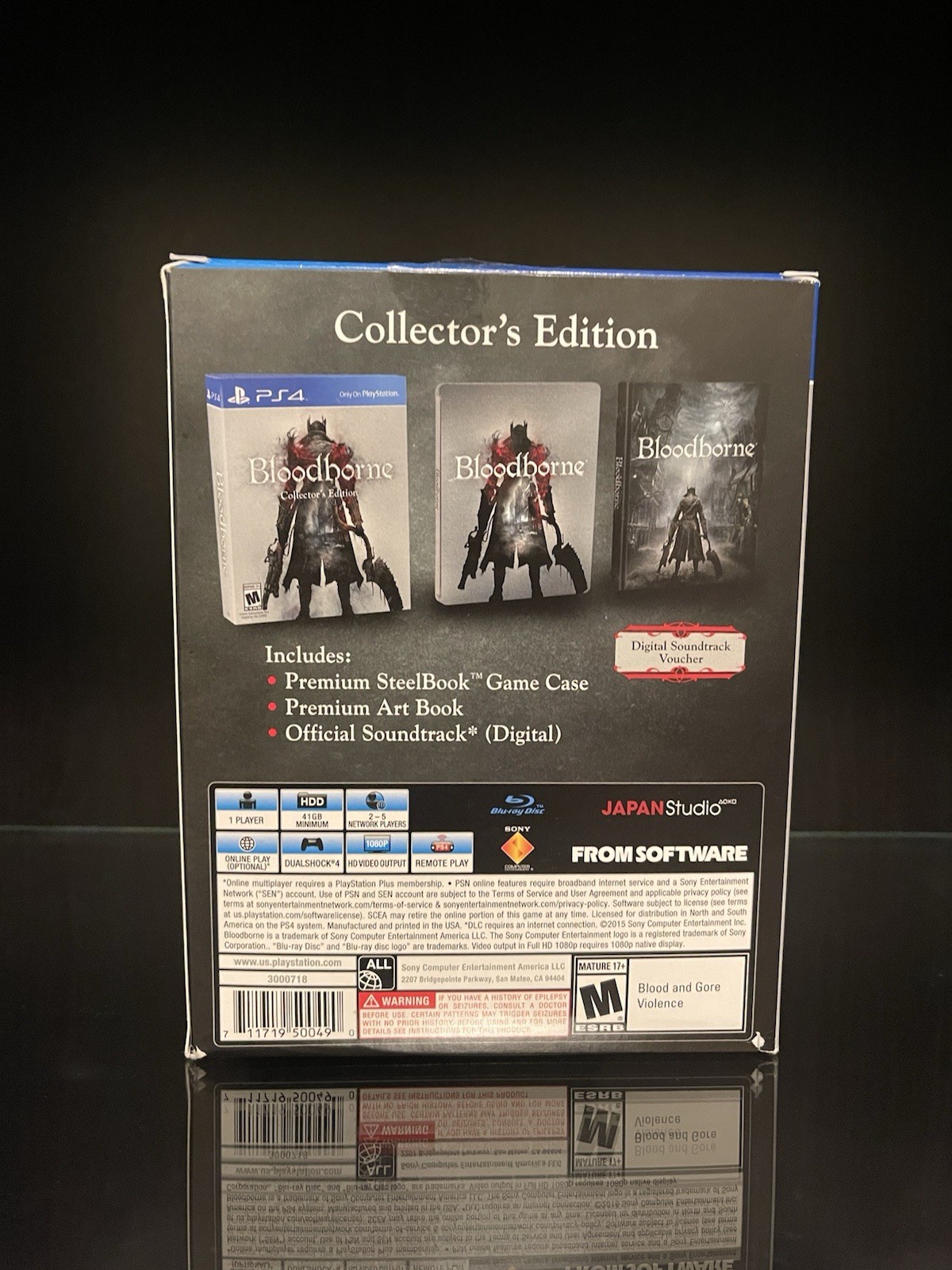 Bloodborne – Collector’s Edition (Sony PlayStation 4) PS4 Limited Edition