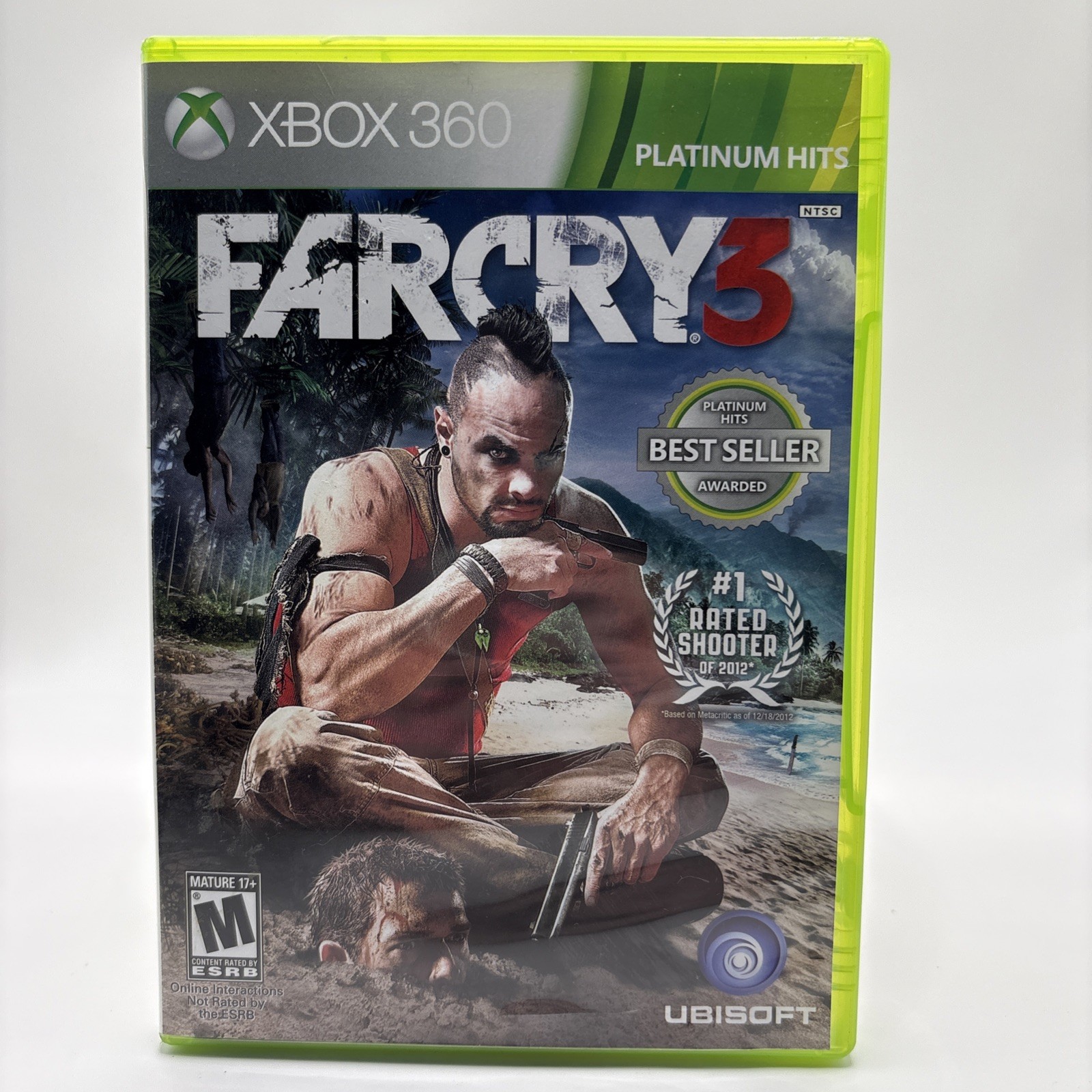 Far Cry 3 Microsoft Xbox 360 Platinum Hits Edition CIB 2012