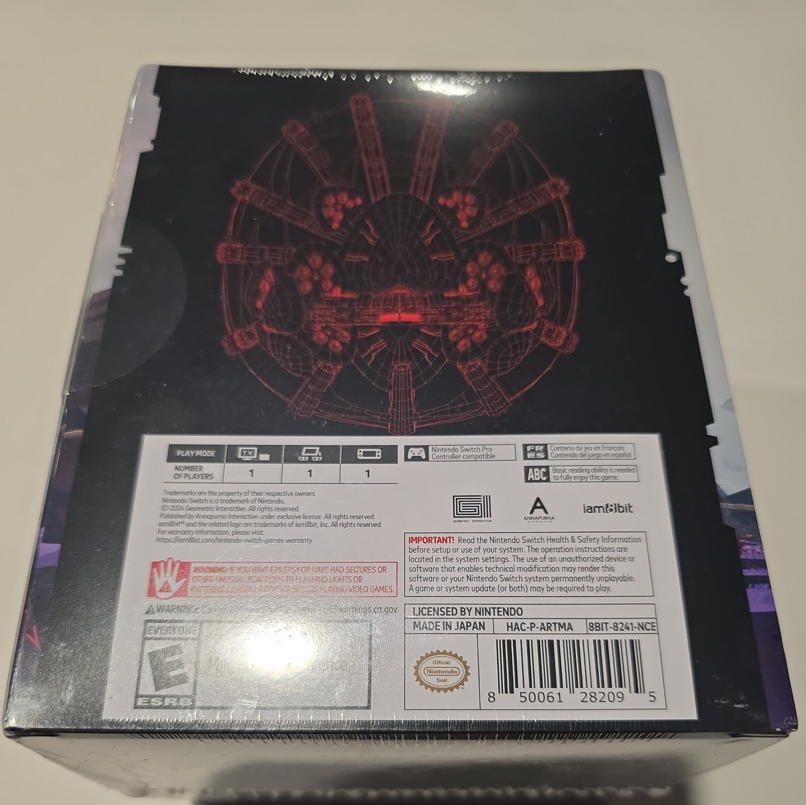 Cocoon Nintendo Switch Collector’s Edition iam8bit FACTORY SEALED NEW