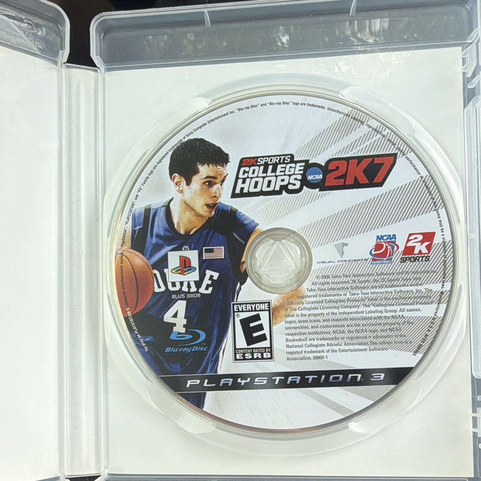 2K Sports College Hoops 2K7 PS3 2006 Basketball E NTSC-U/C Online Play