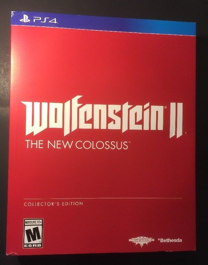 Wolfenstein 2 The New Colossus [ Collector’s Edition ] (PS4) NEW