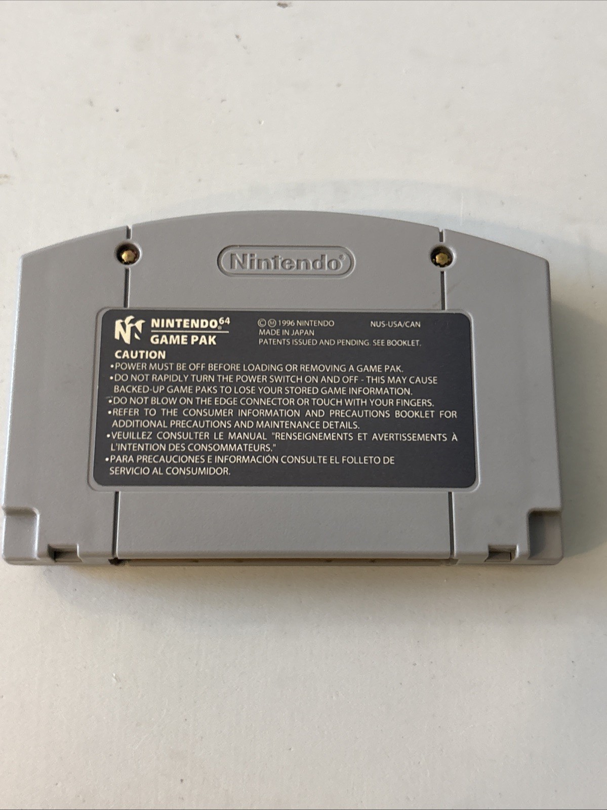 Nintendo Super Mario 64 Nintendo 64 N64 Cartridge Only ( TESTED )