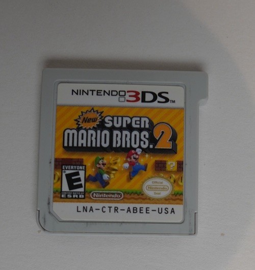 New Super Mario Bros. 2 (Nintendo 3DS, 2012) Cartridge Only Tested Working
