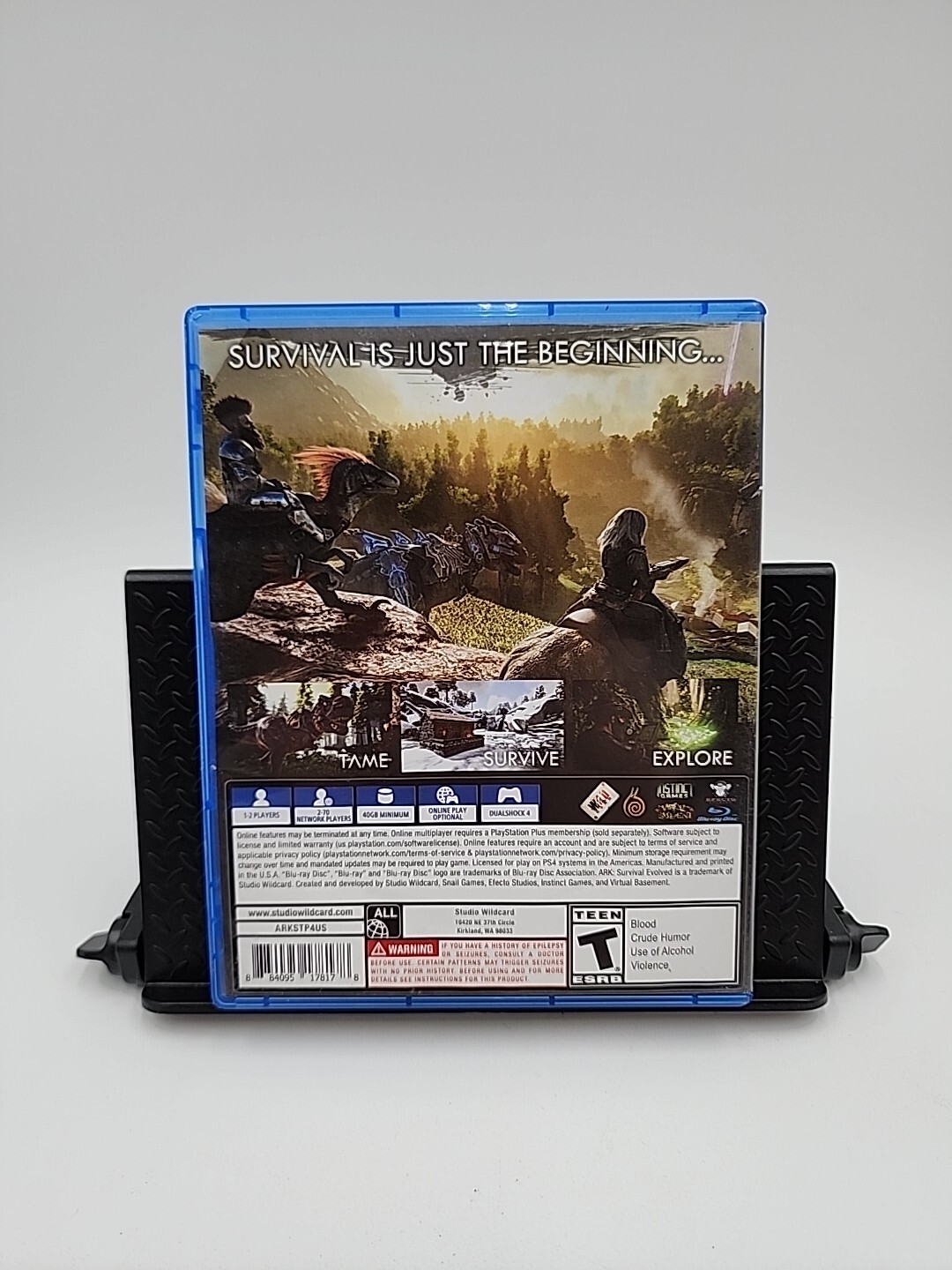 Studio Wildcard Ark: Survival Evolved (Sony PlayStation 4, 2017)