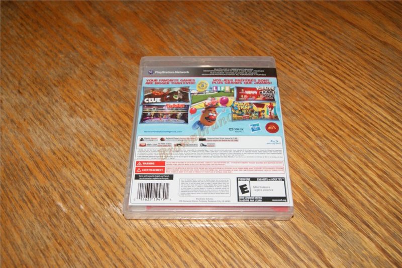 Hasbro Family Game Night 3 PS3 Playstation 3 NEW SEALED