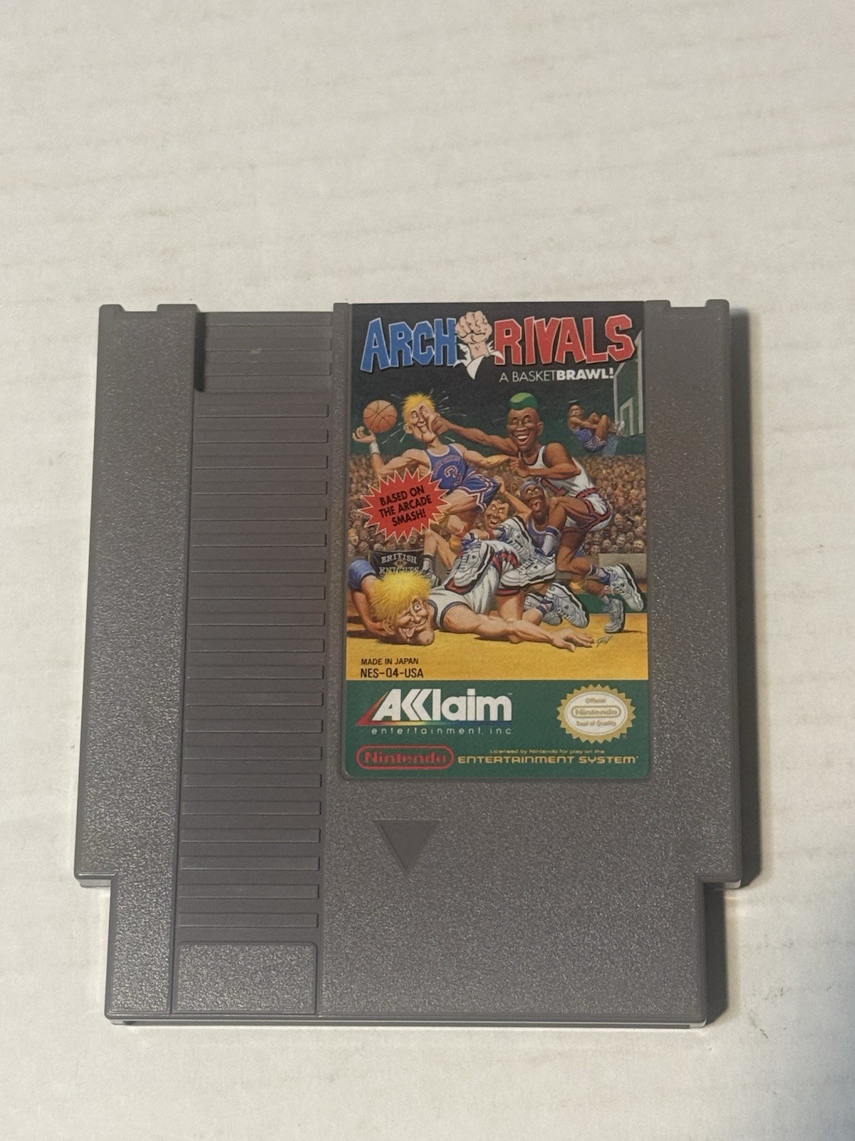 Arch Rivals (Nintendo Entertainment System, NES) *AUTHENTIC, TESTED*