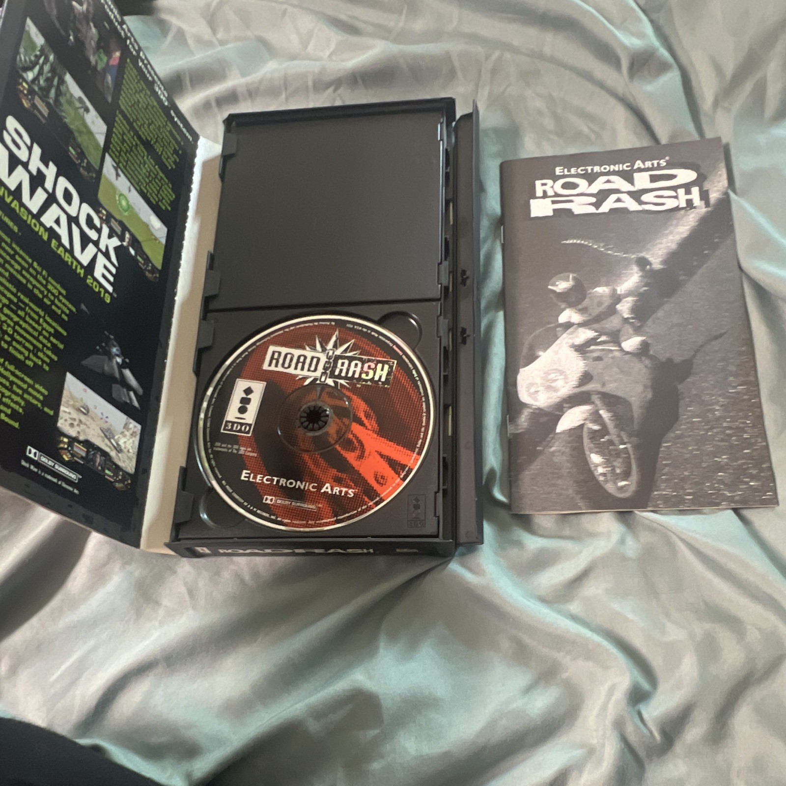 Road Rash Panasonic 3DO Complete CIB Long Box w/ Manual Electronic Arts Tested