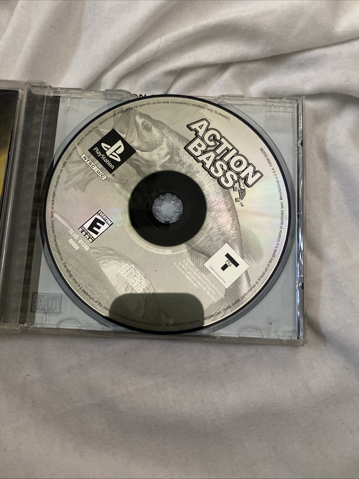 Action Bass PS1 PlayStation 1 Complete Free Shipping