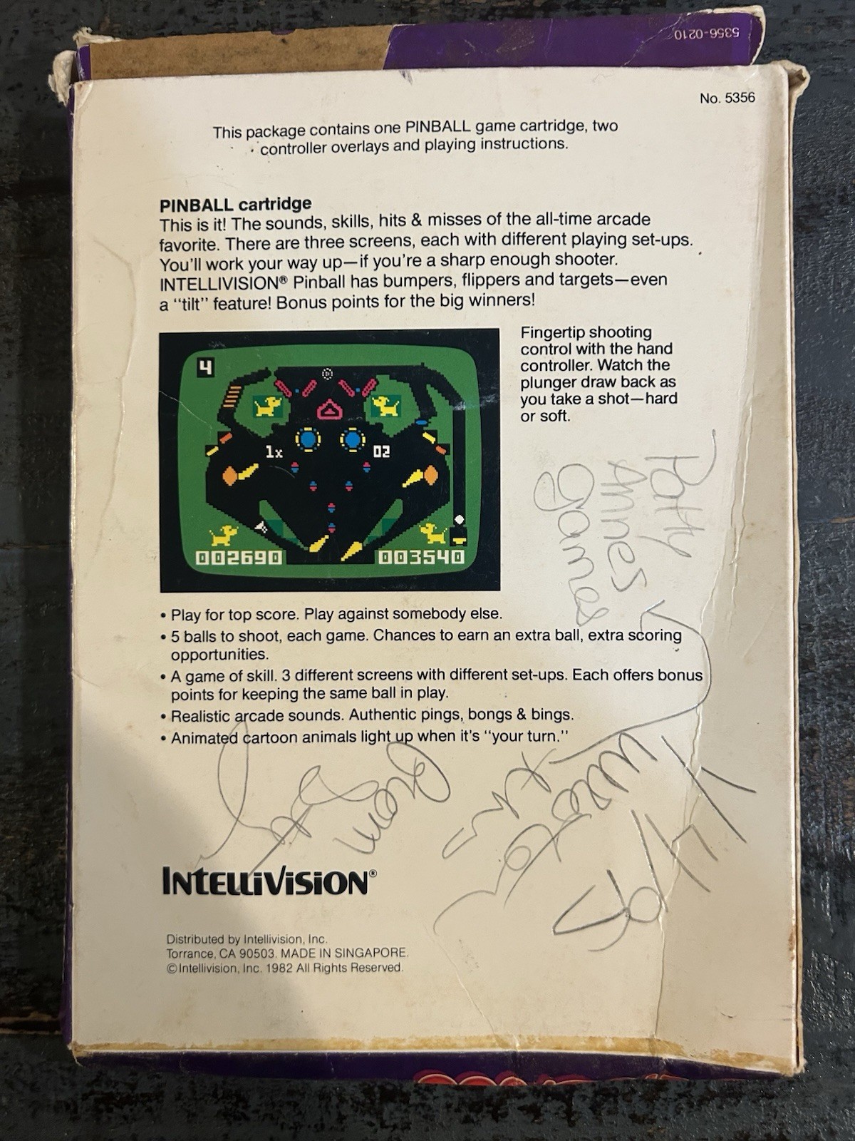 Intelivision Game Lot 8 Games